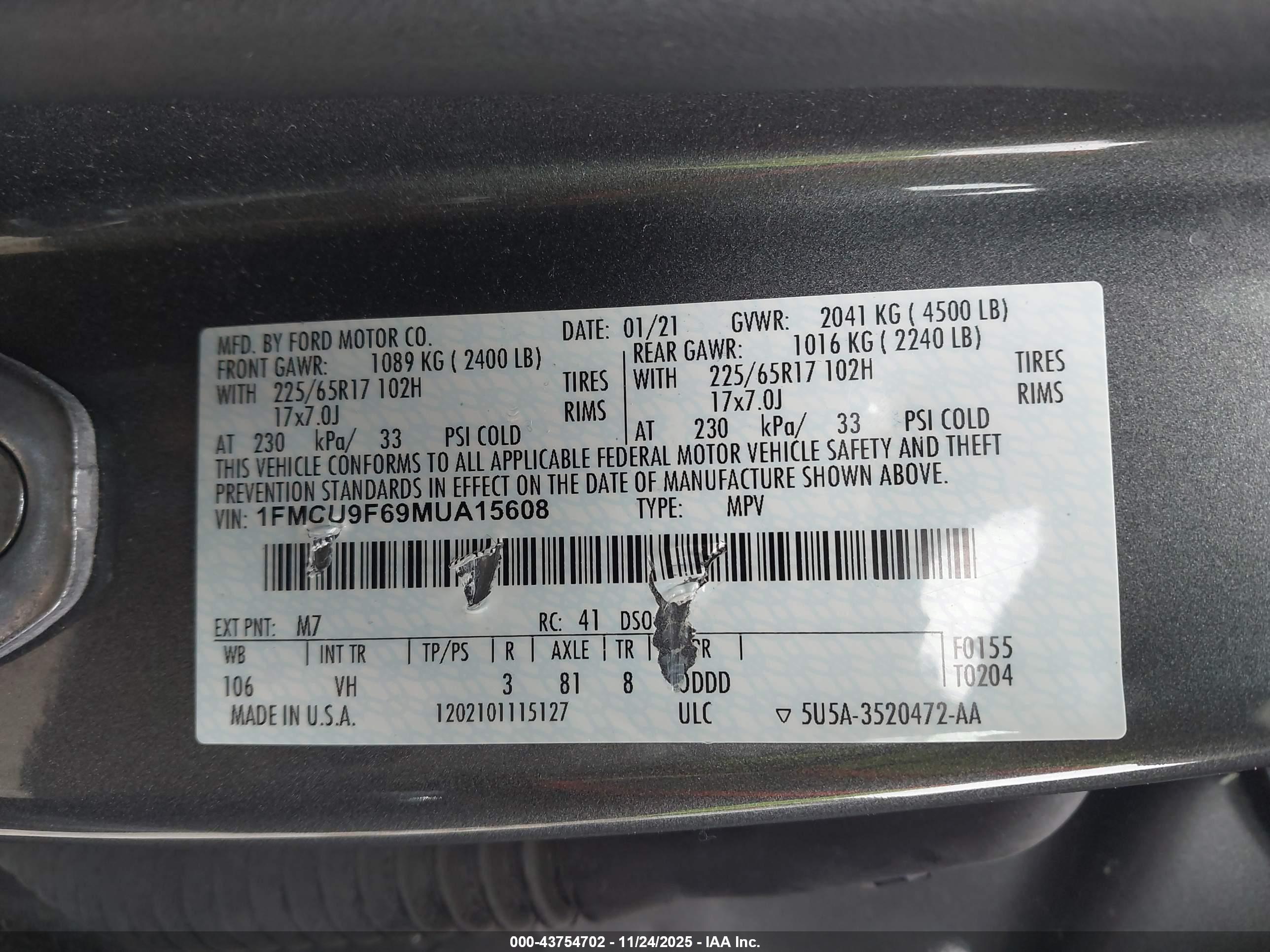 FORD ESCAPE image 9