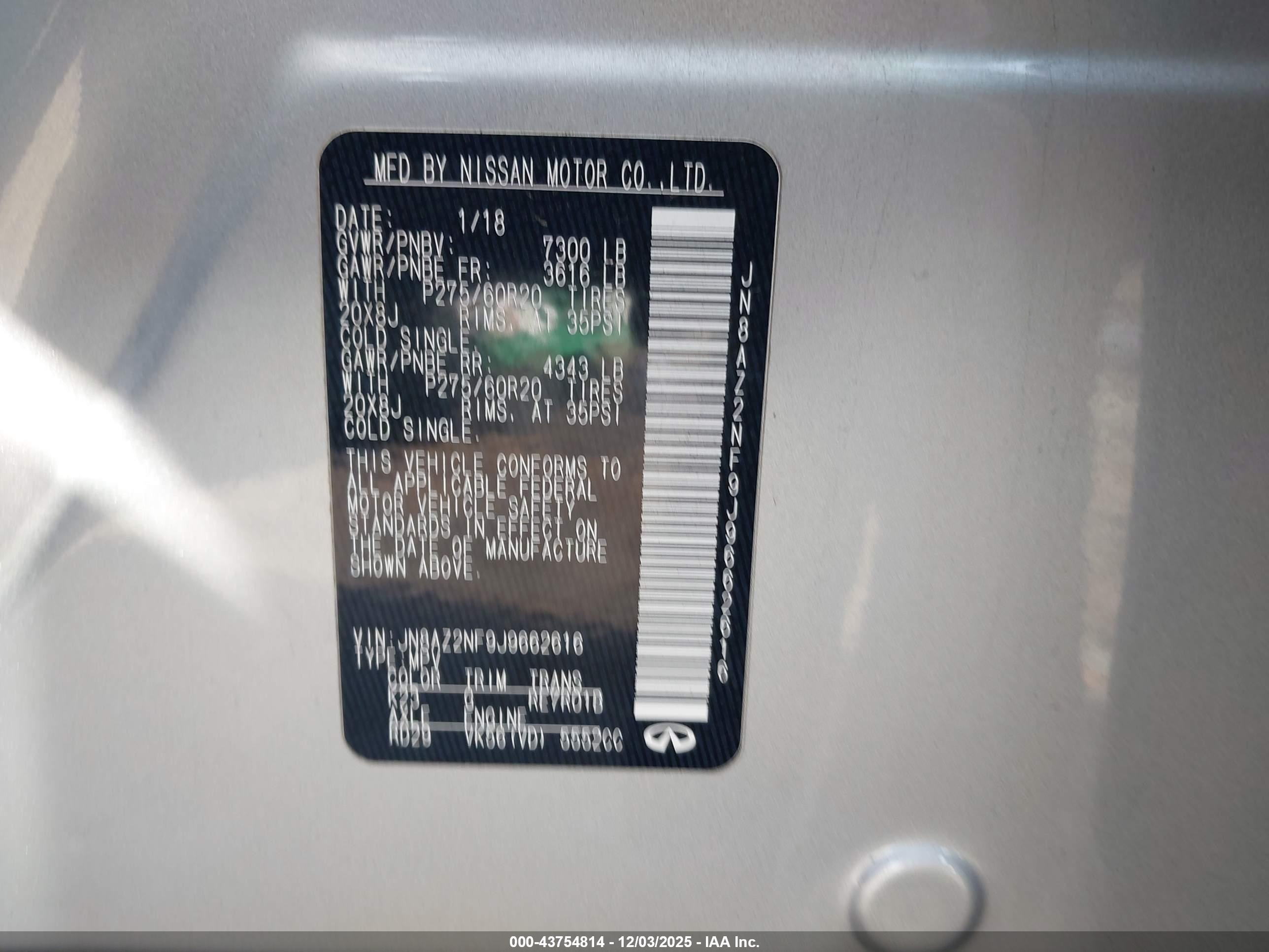 INFINITI QX80 image 9