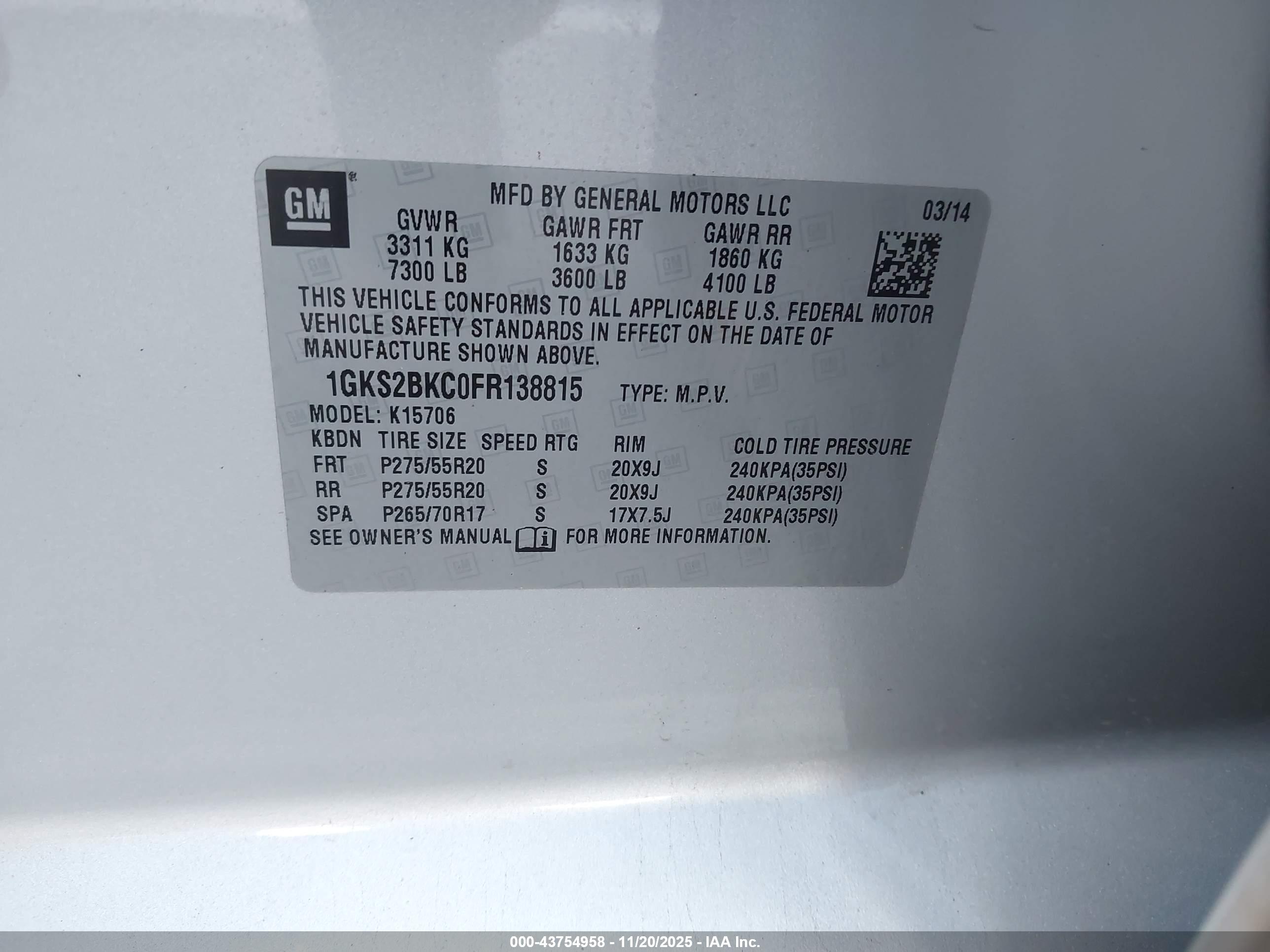 GMC YUKON image 9
