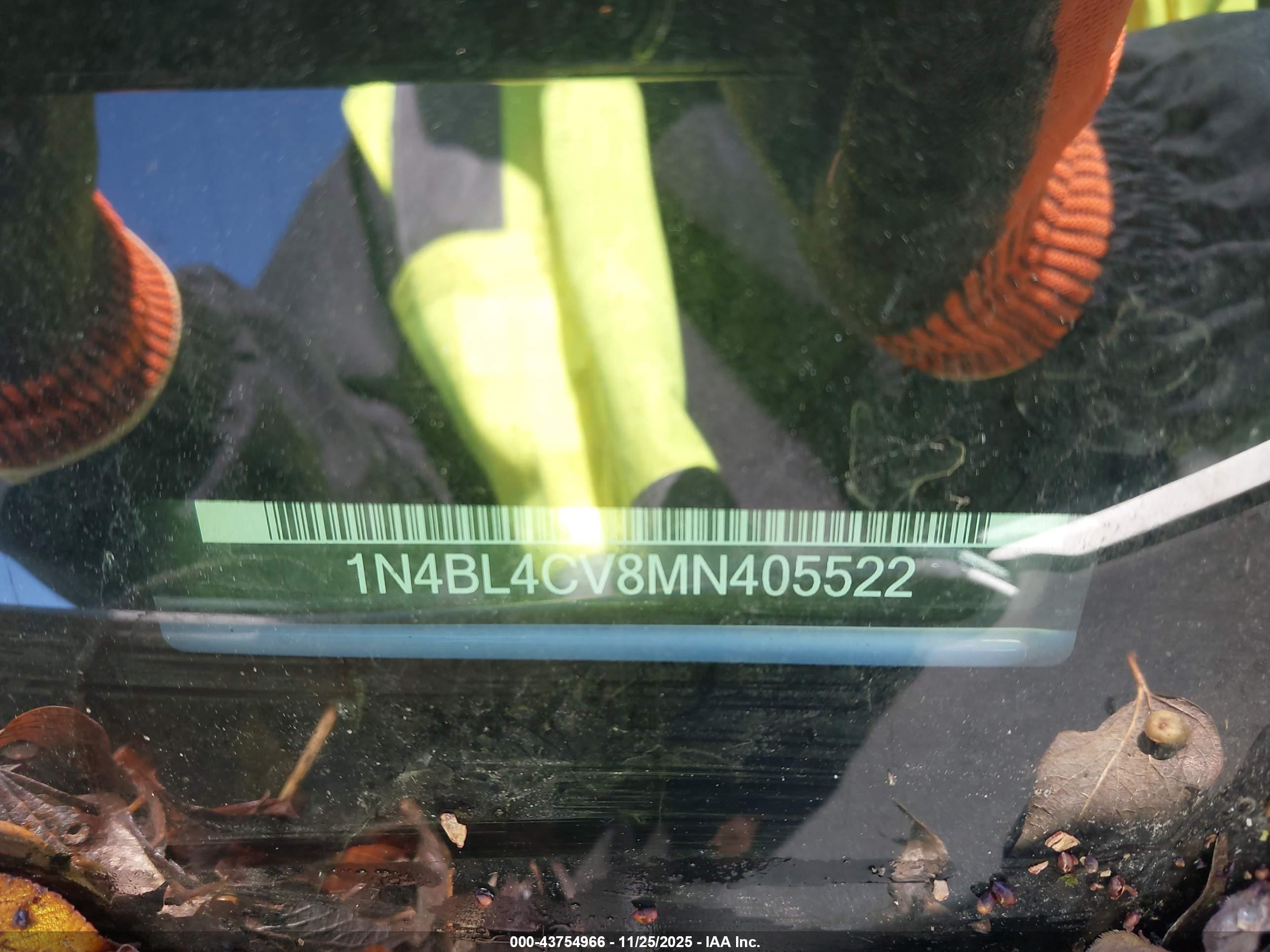 NISSAN ALTIMA image 9