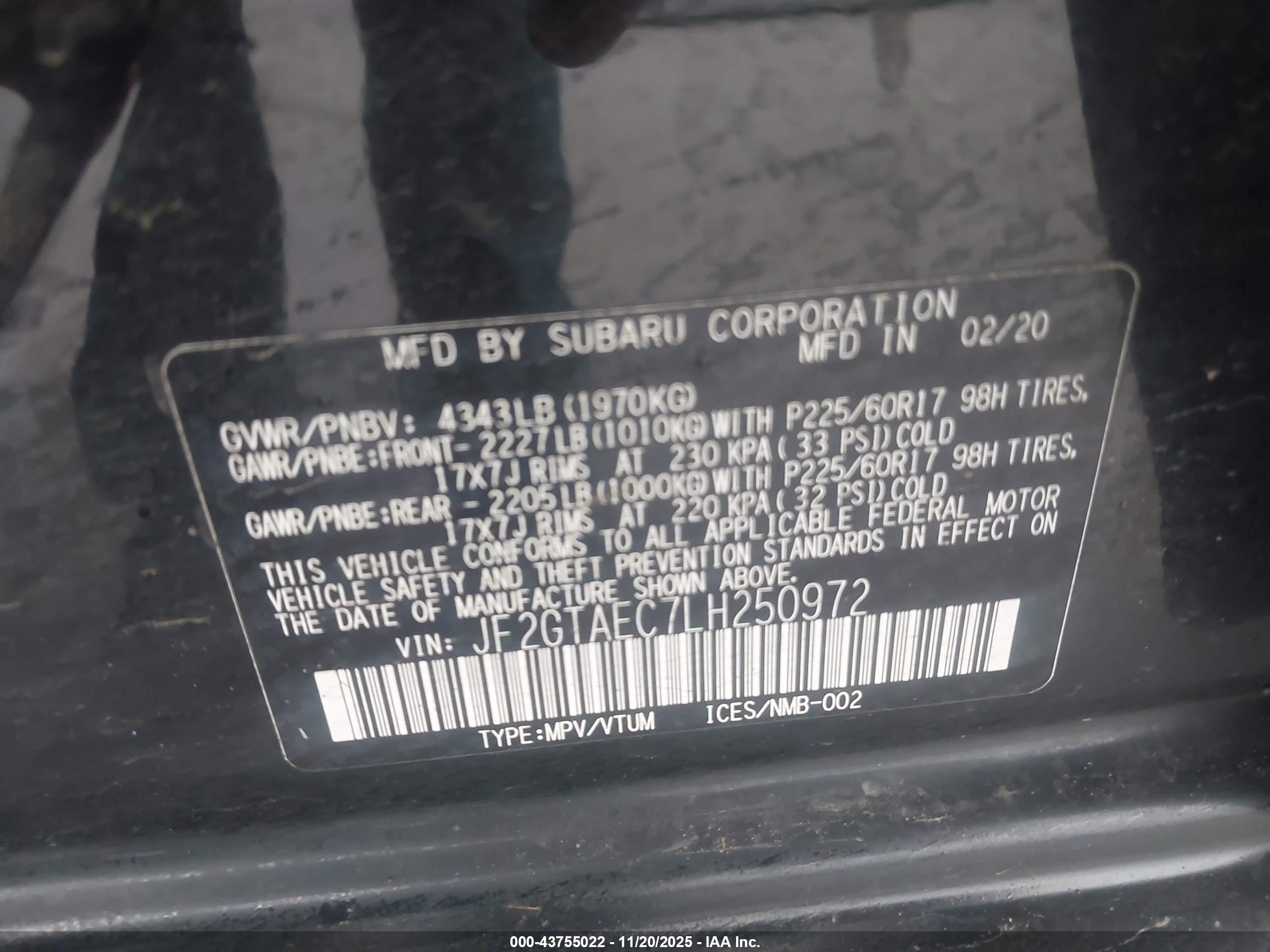 SUBARU CROSSTREK image 9