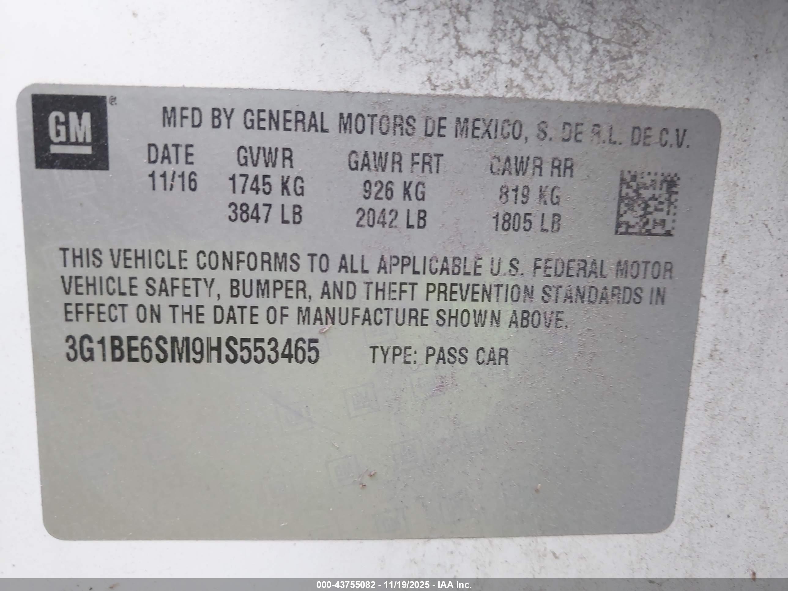 CHEVROLET CRUZE image 9