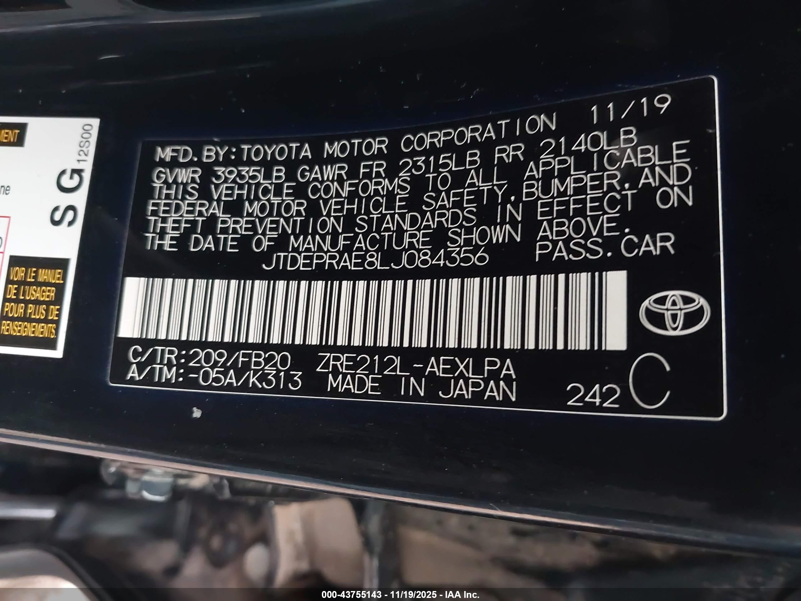 TOYOTA COROLLA image 9