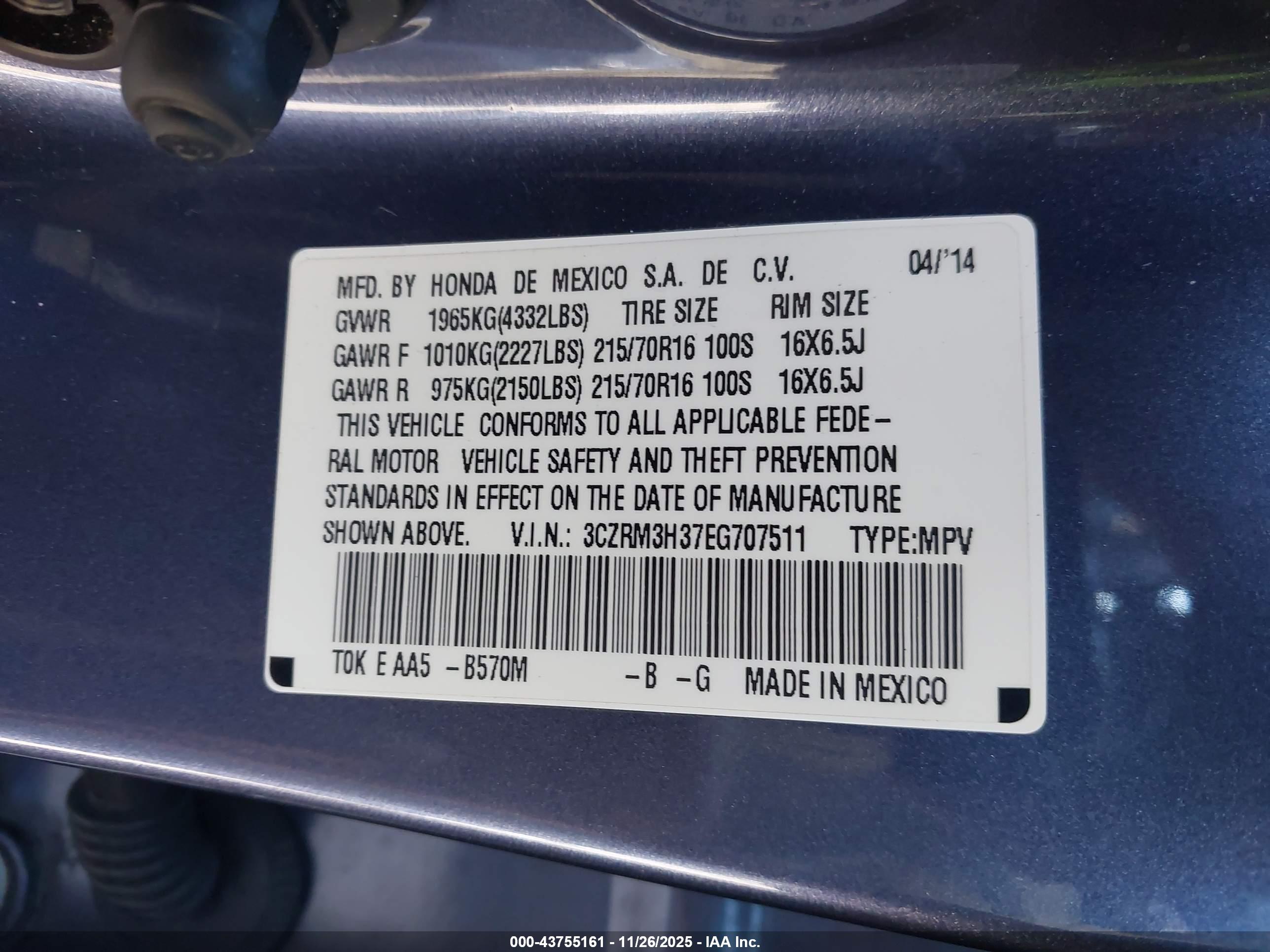 HONDA CR-V image 9