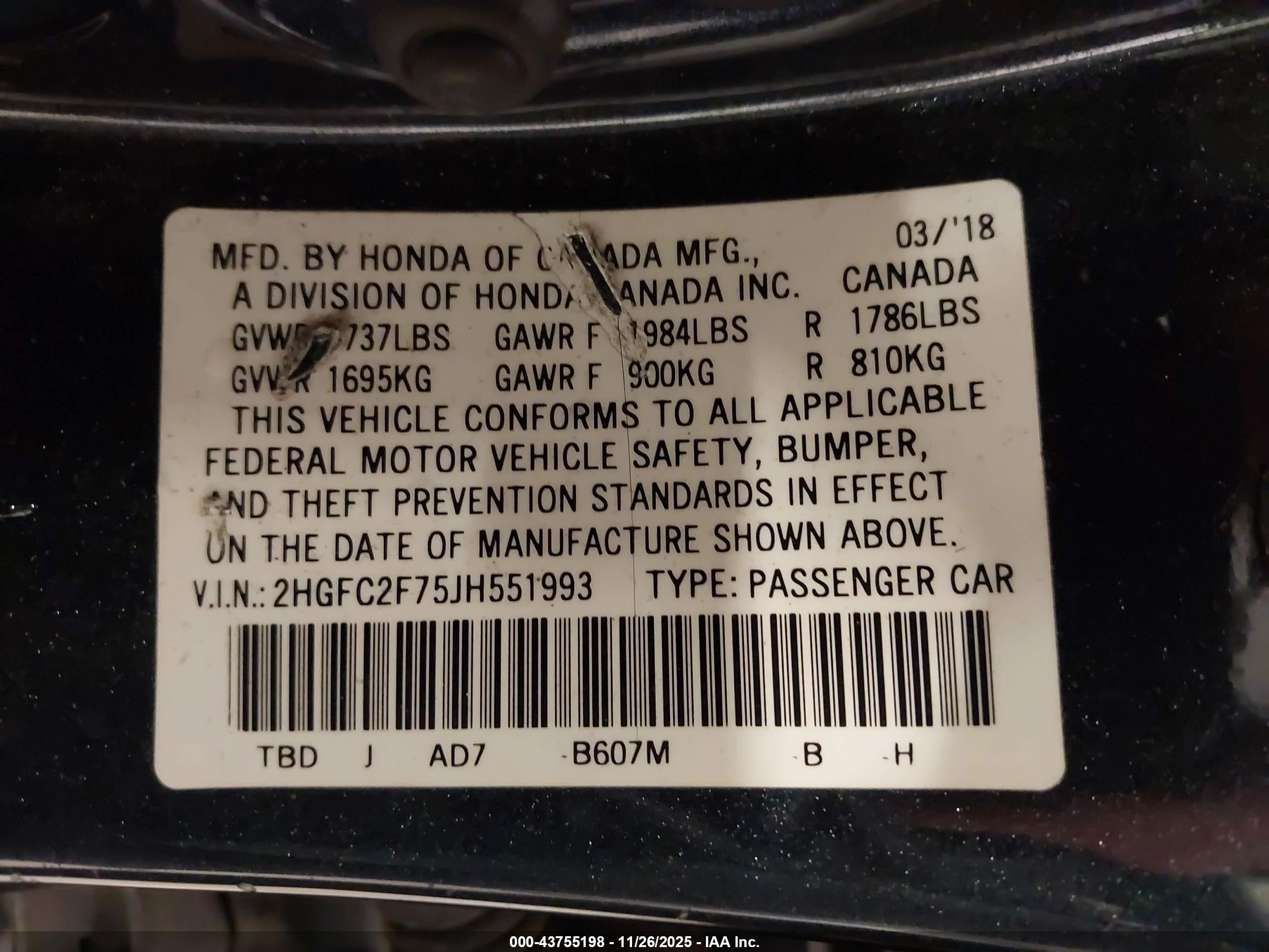 HONDA CIVIC image 9