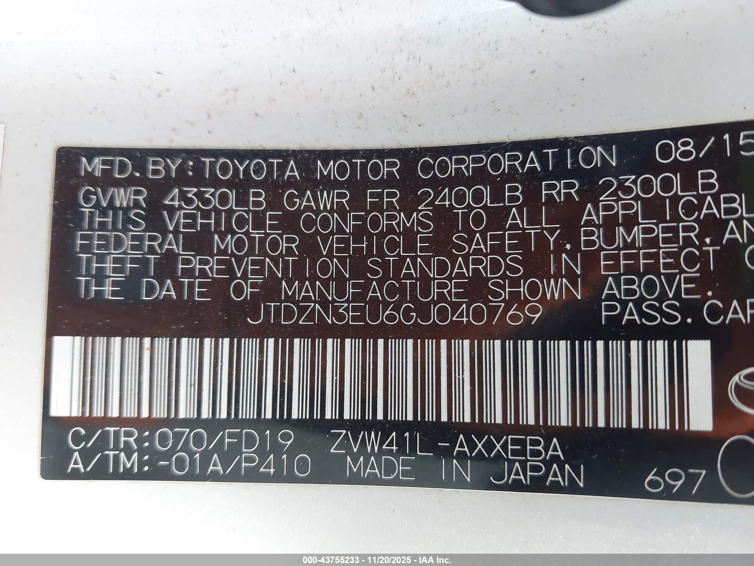 TOYOTA PRIUS image 9