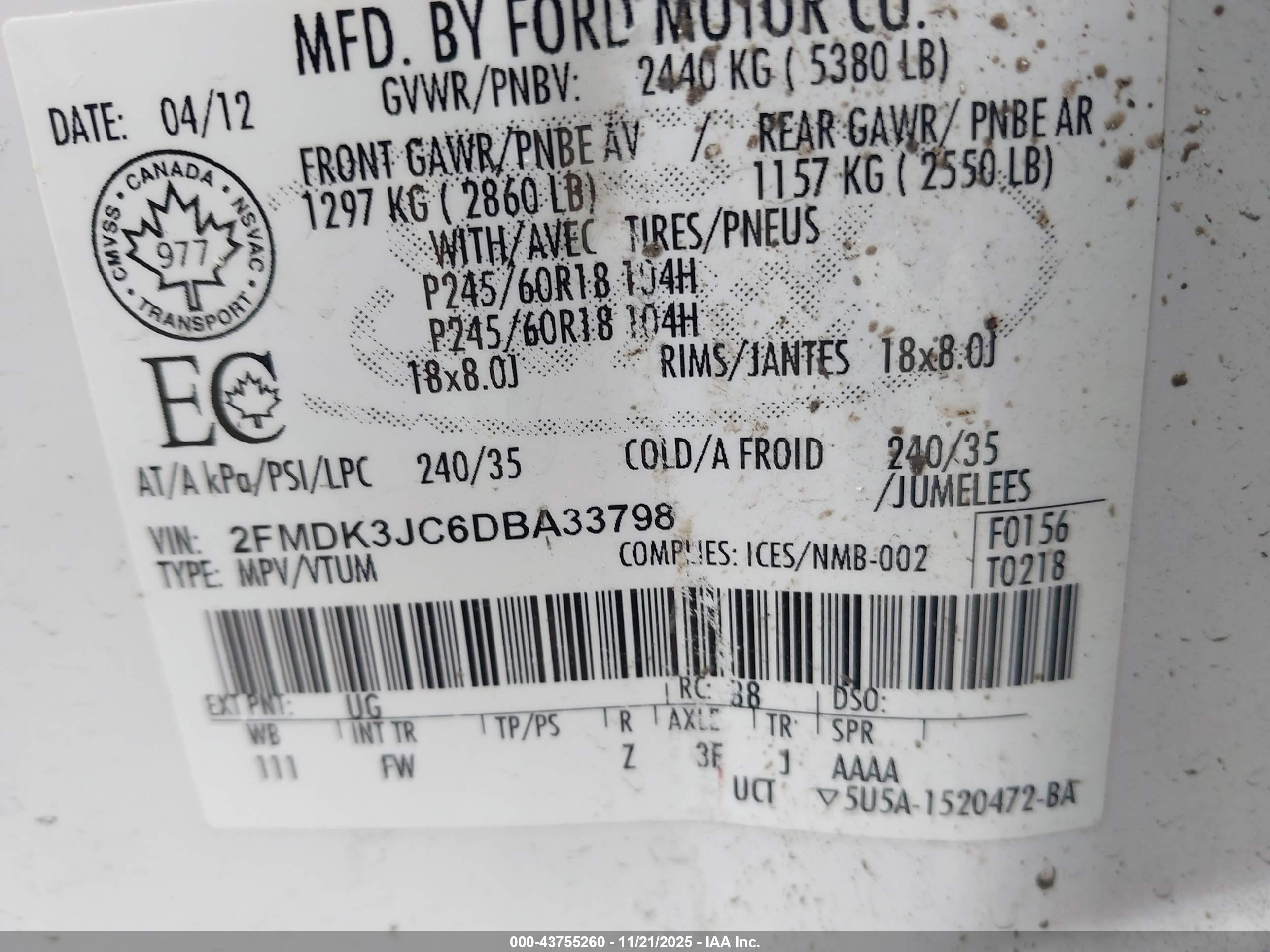 FORD EDGE image 9
