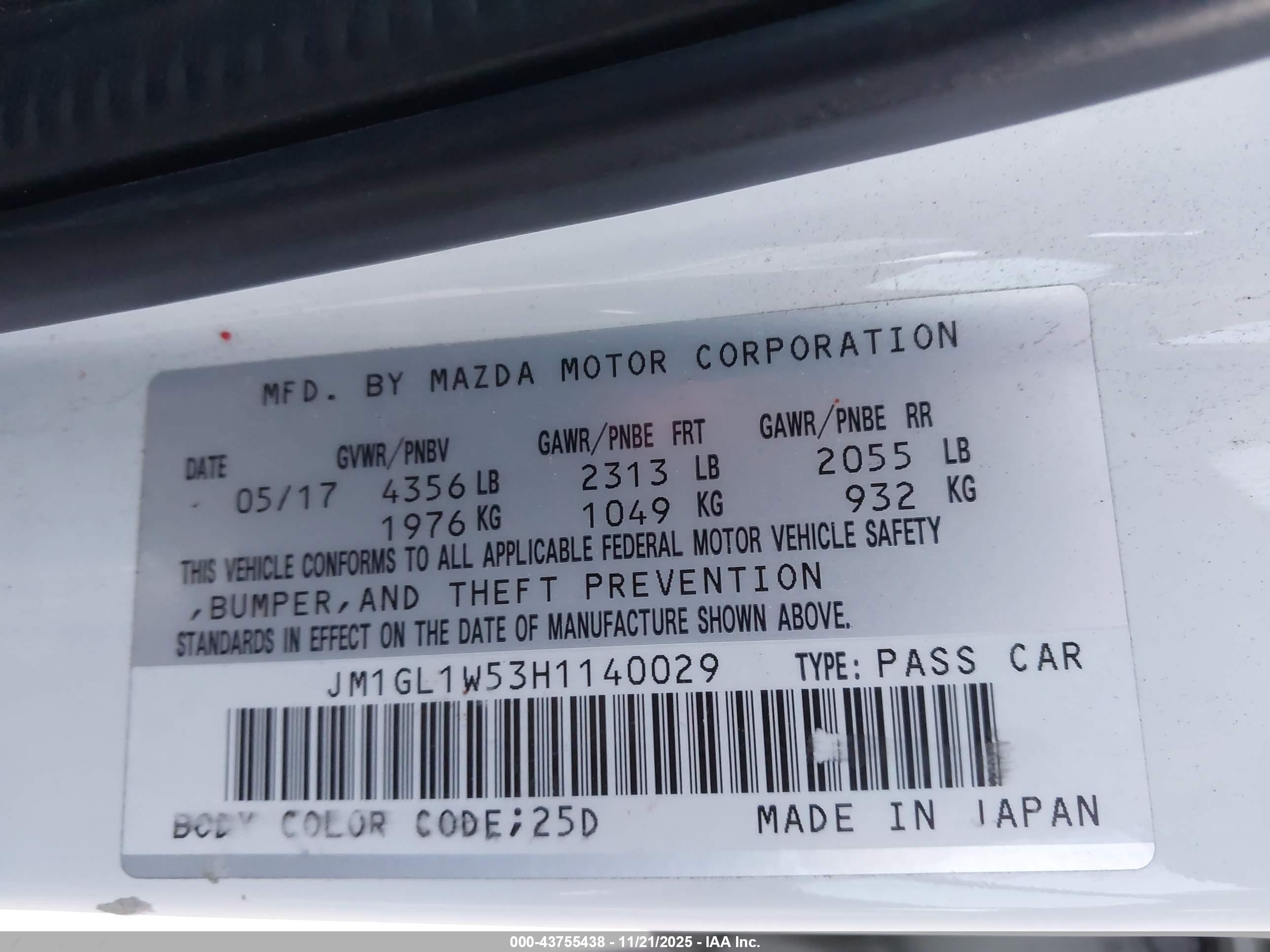 MAZDA MAZDA6 image 9