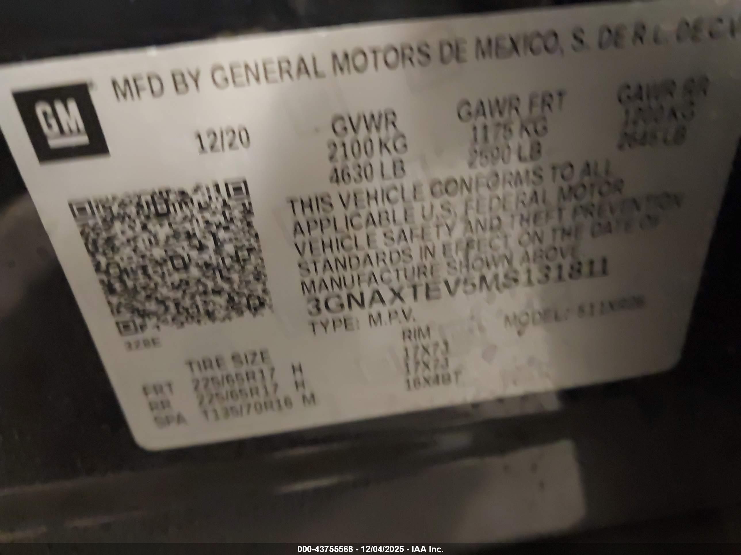 CHEVROLET EQUINOX image 9