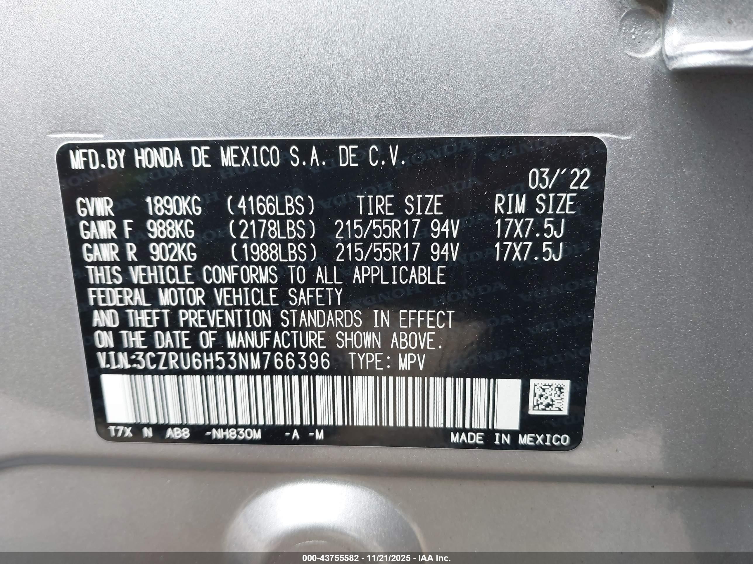 HONDA HR-V image 9