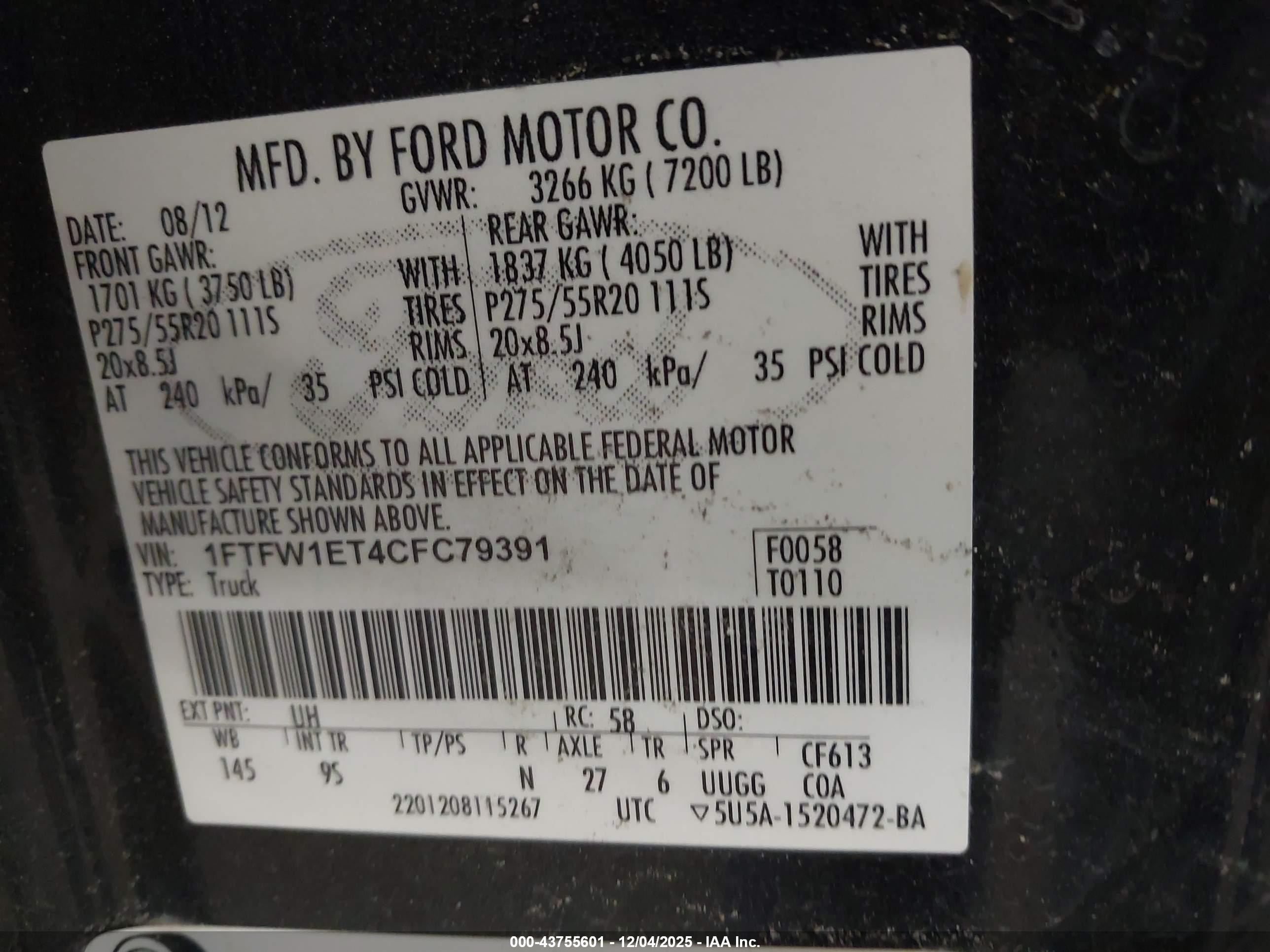 FORD F-150 image 9