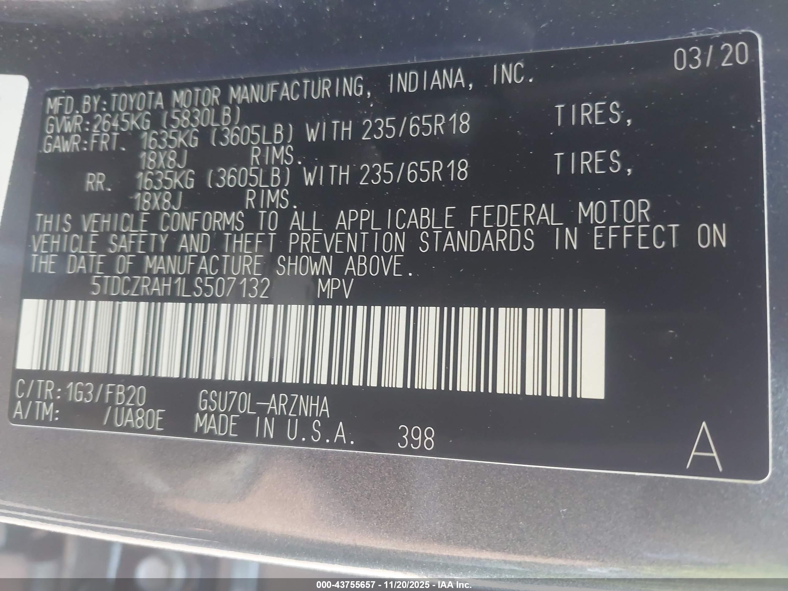 TOYOTA HIGHLANDER image 9
