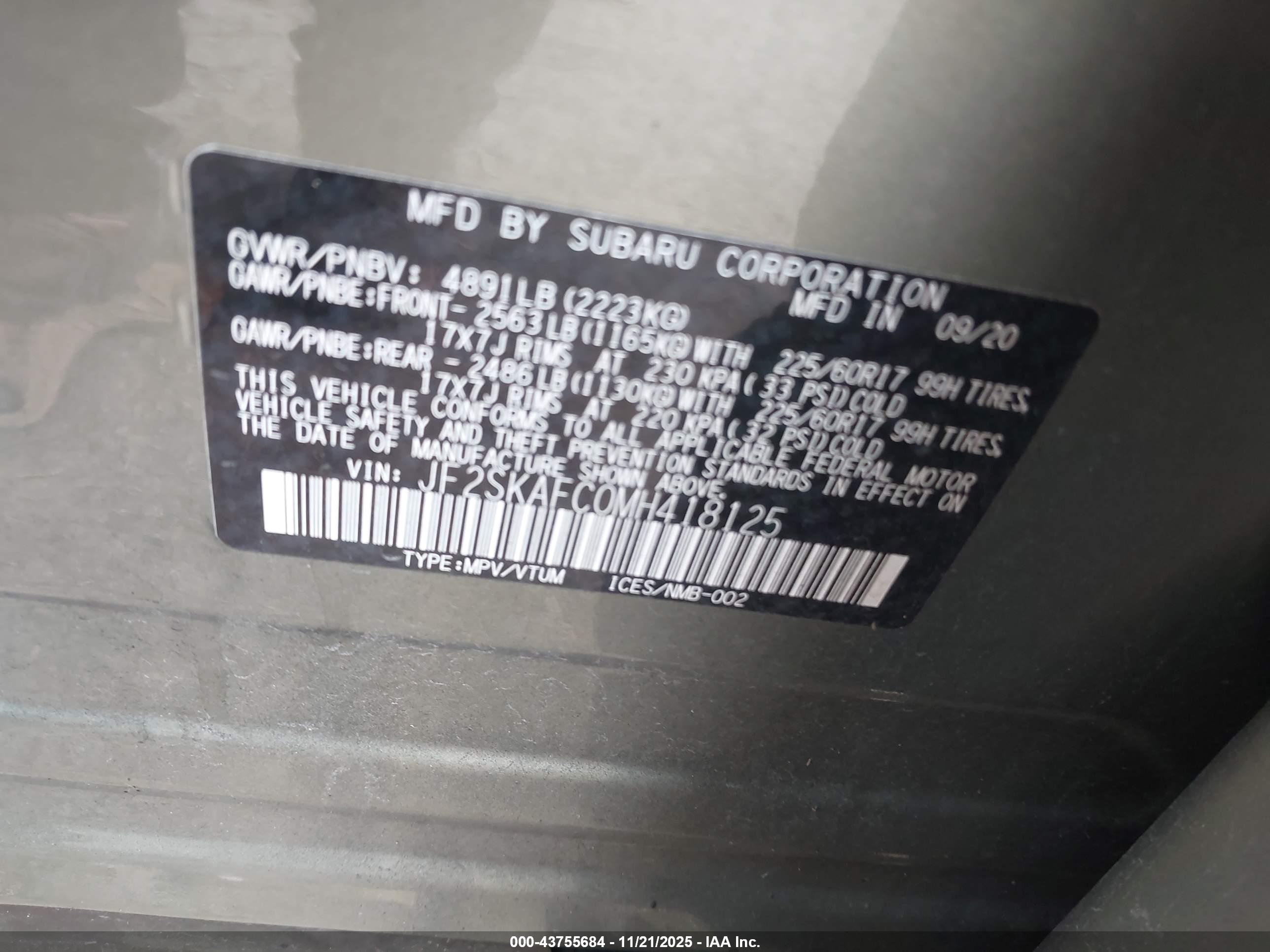 SUBARU FORESTER image 9