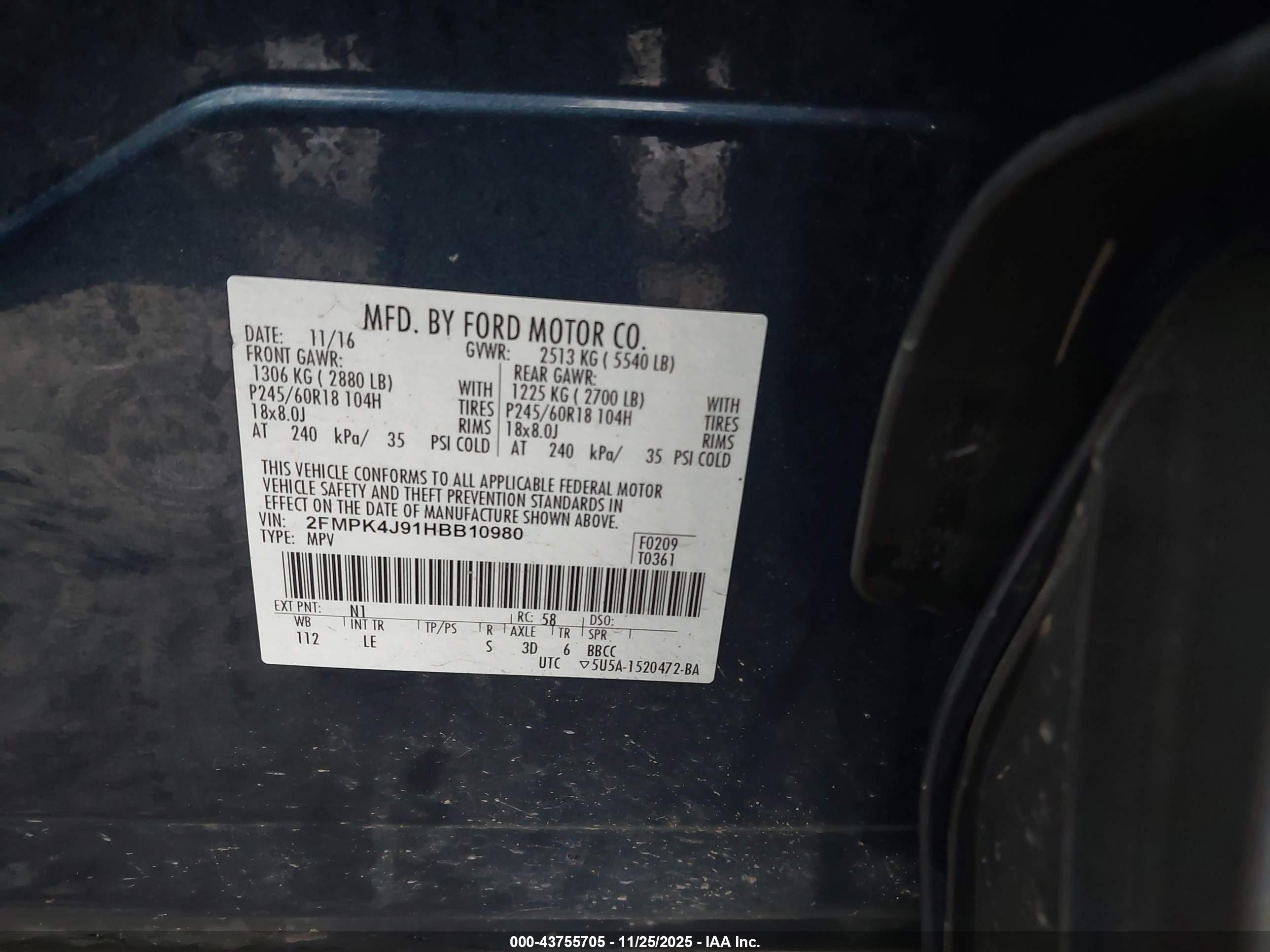 FORD EDGE image 9