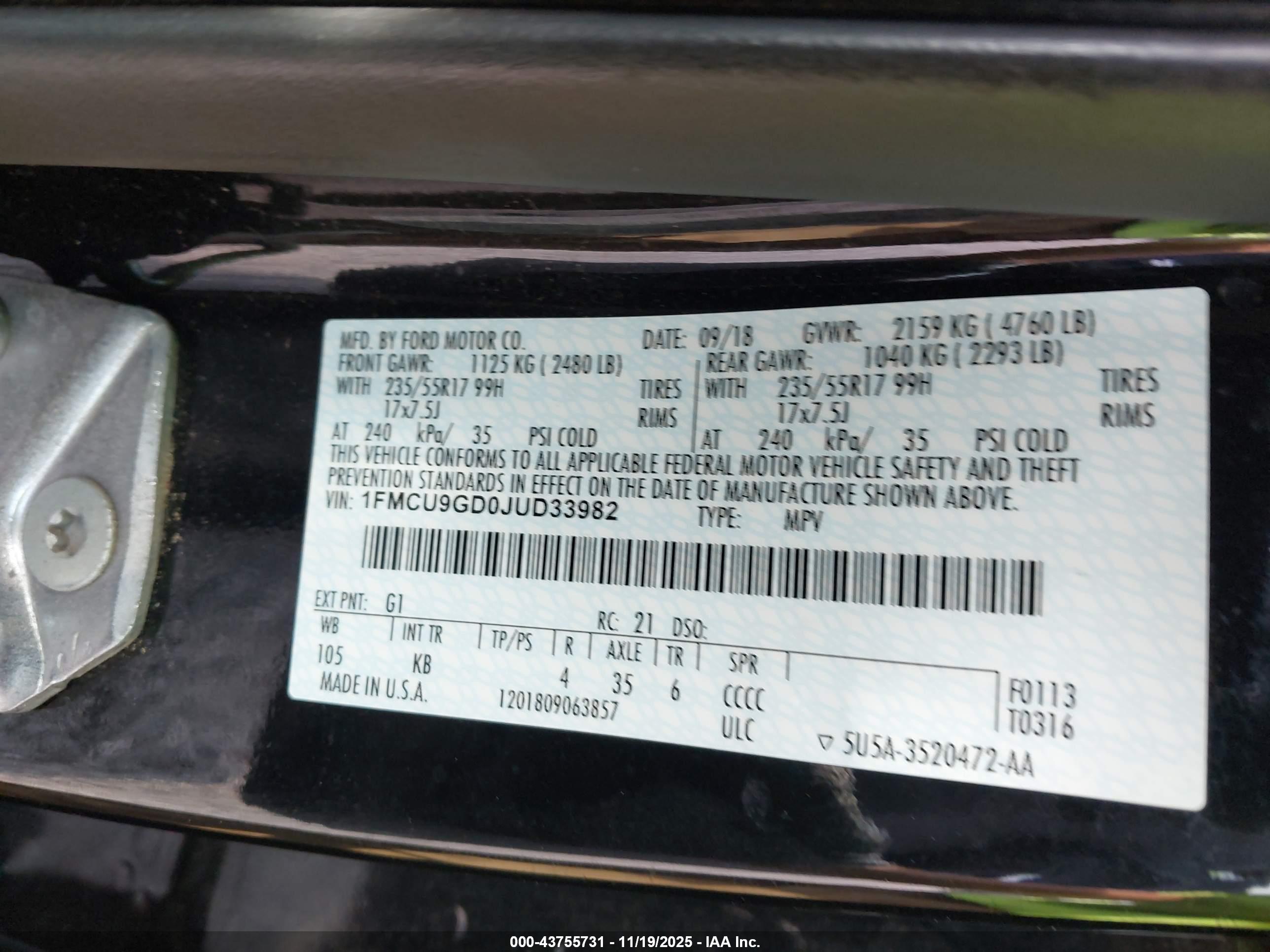 FORD ESCAPE image 9