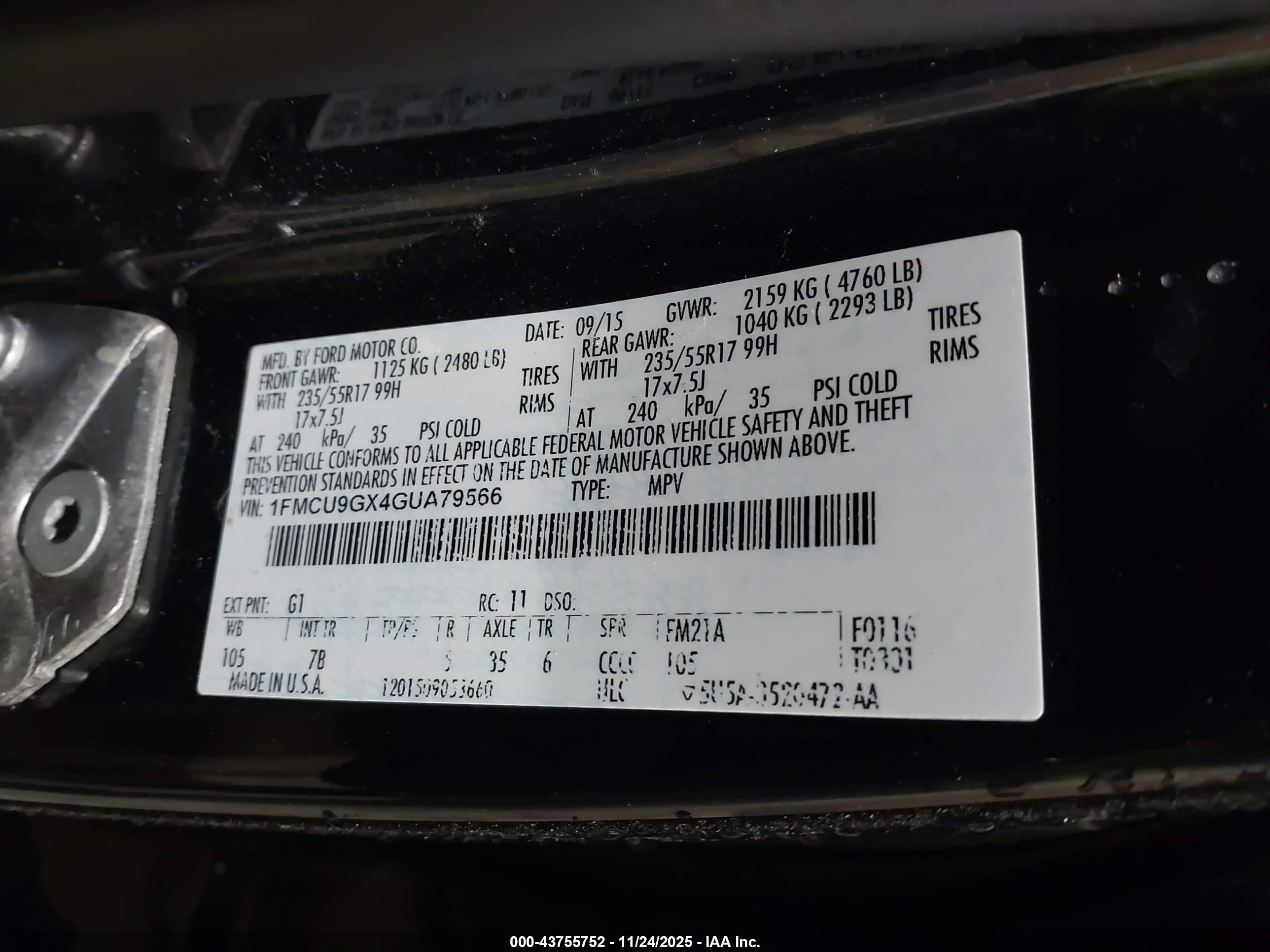 FORD ESCAPE image 9