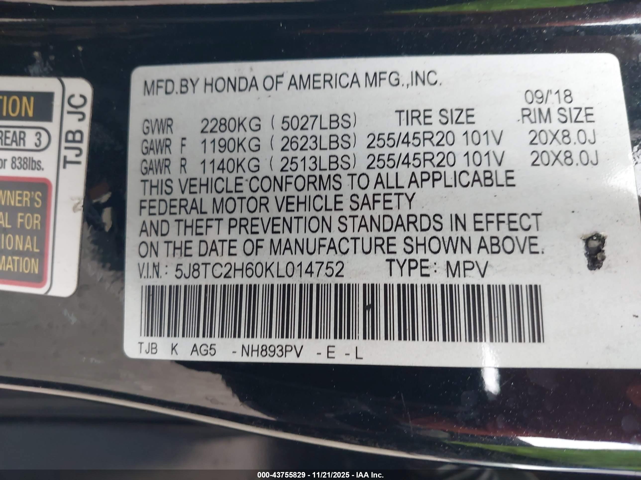 ACURA RDX image 9
