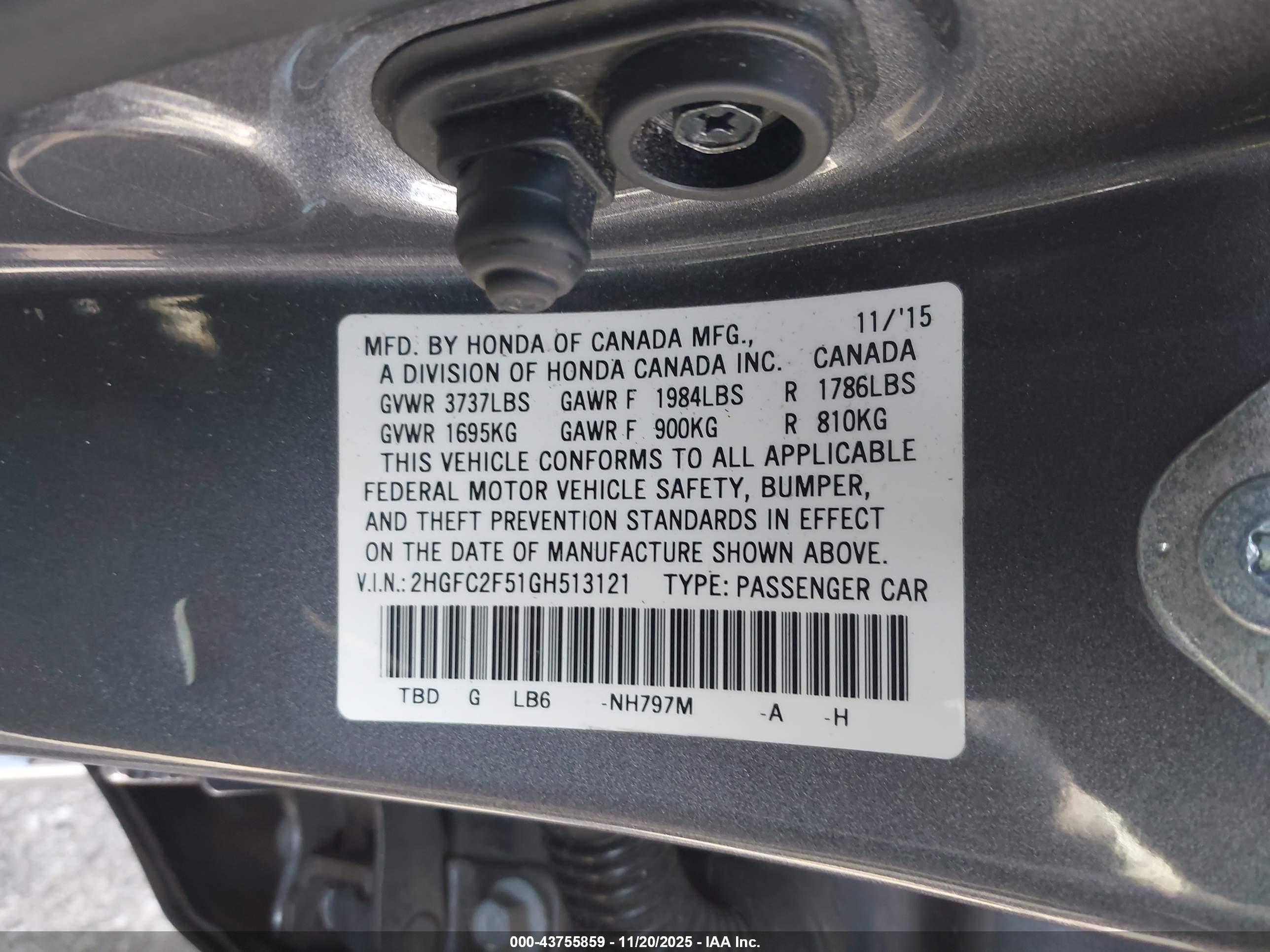 HONDA CIVIC image 9