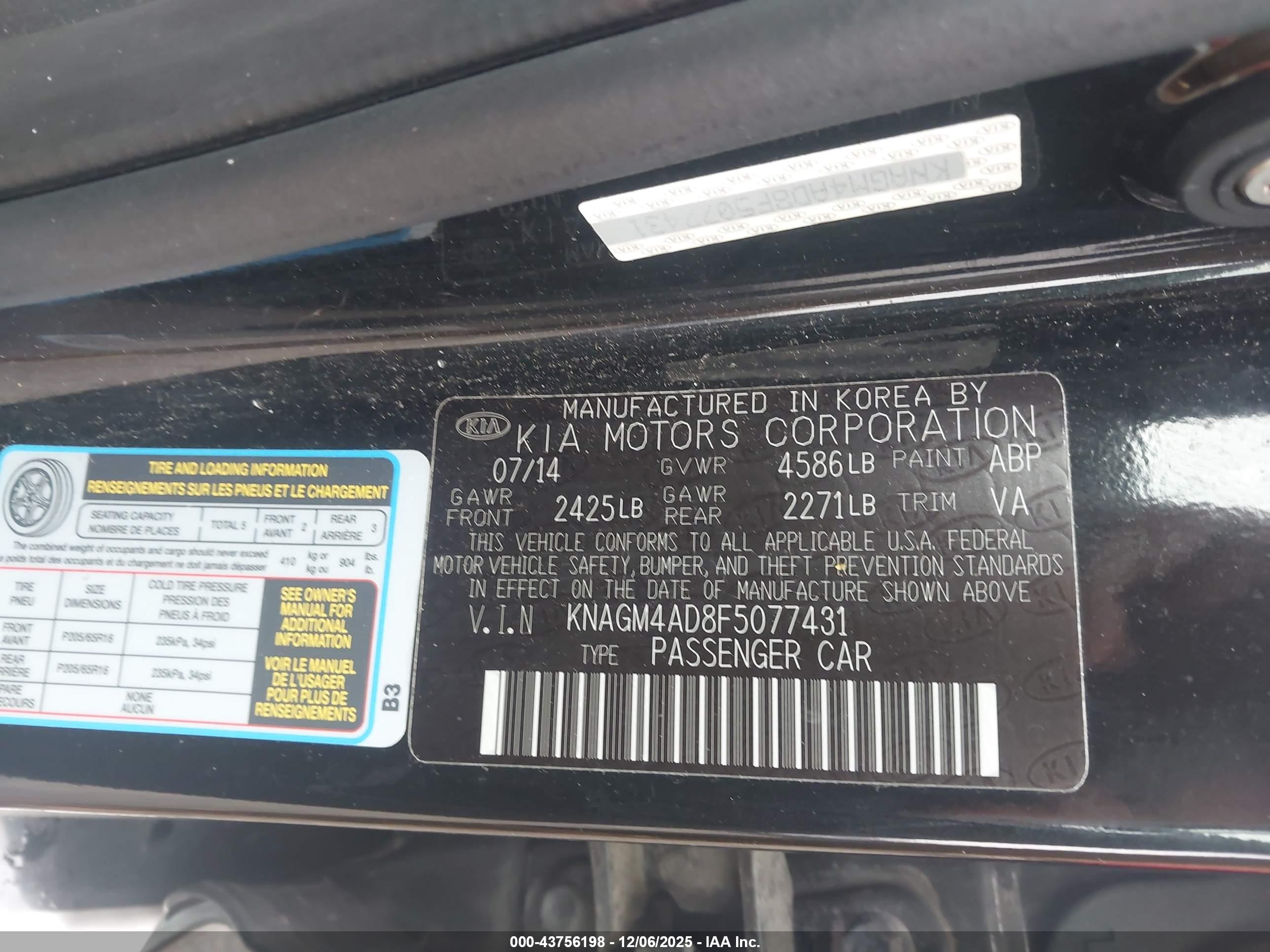 KIA OPTIMA image 9