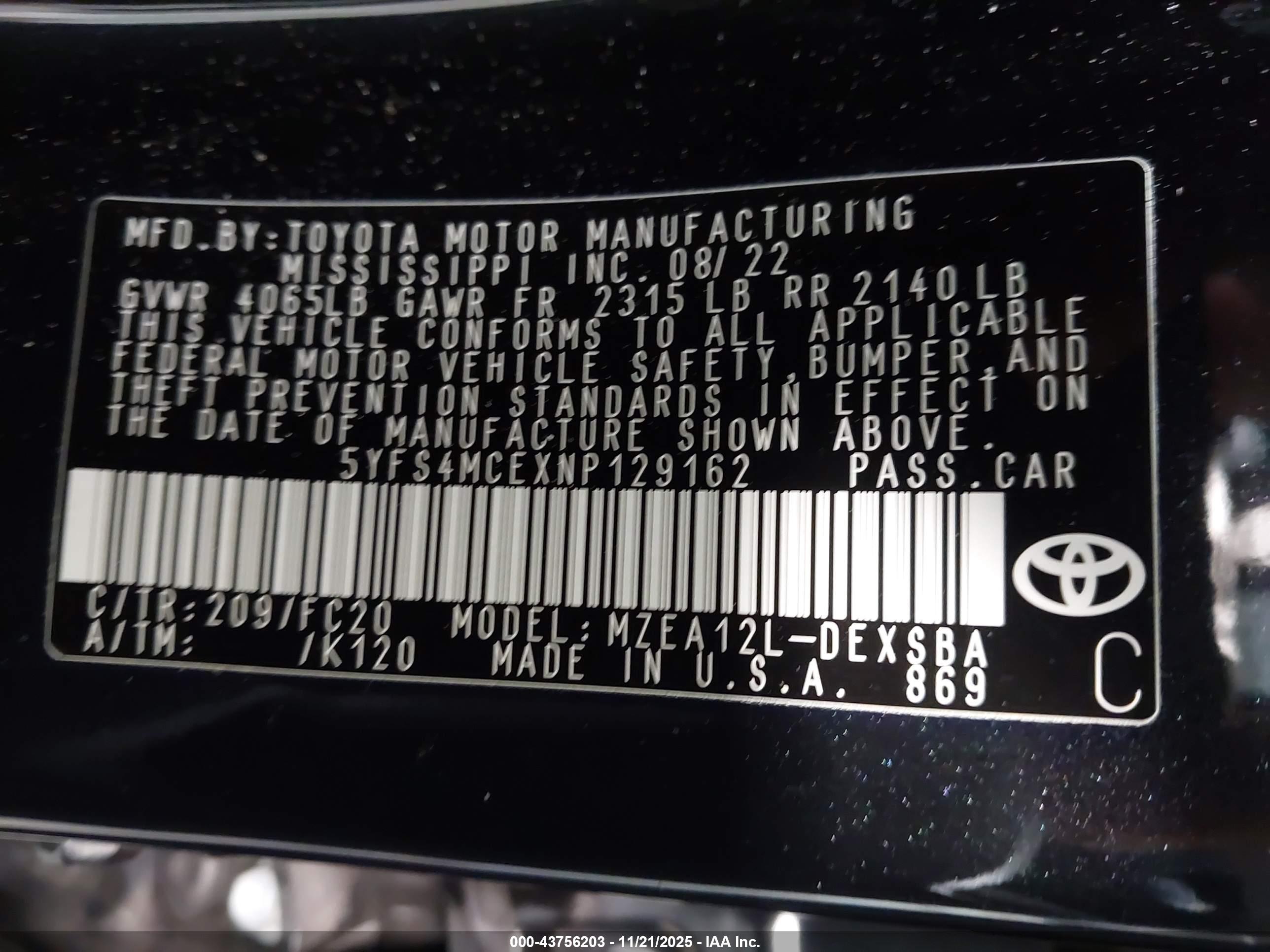 TOYOTA COROLLA image 9