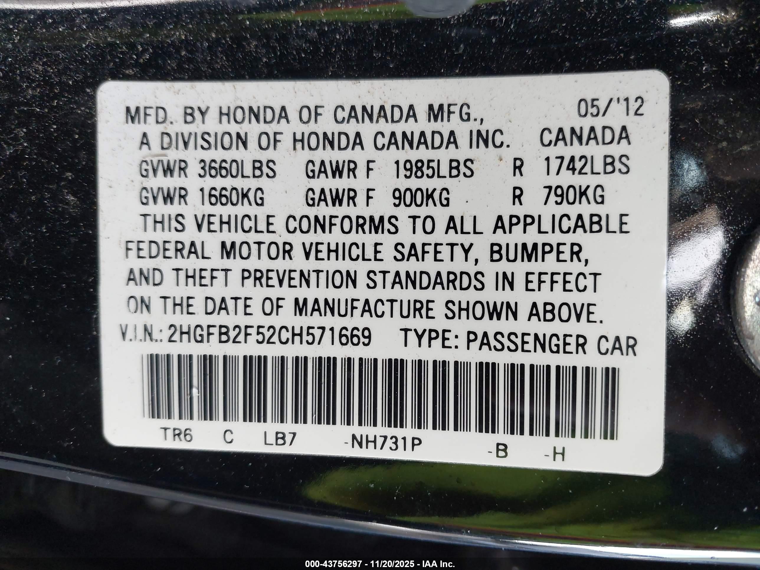 HONDA CIVIC image 9