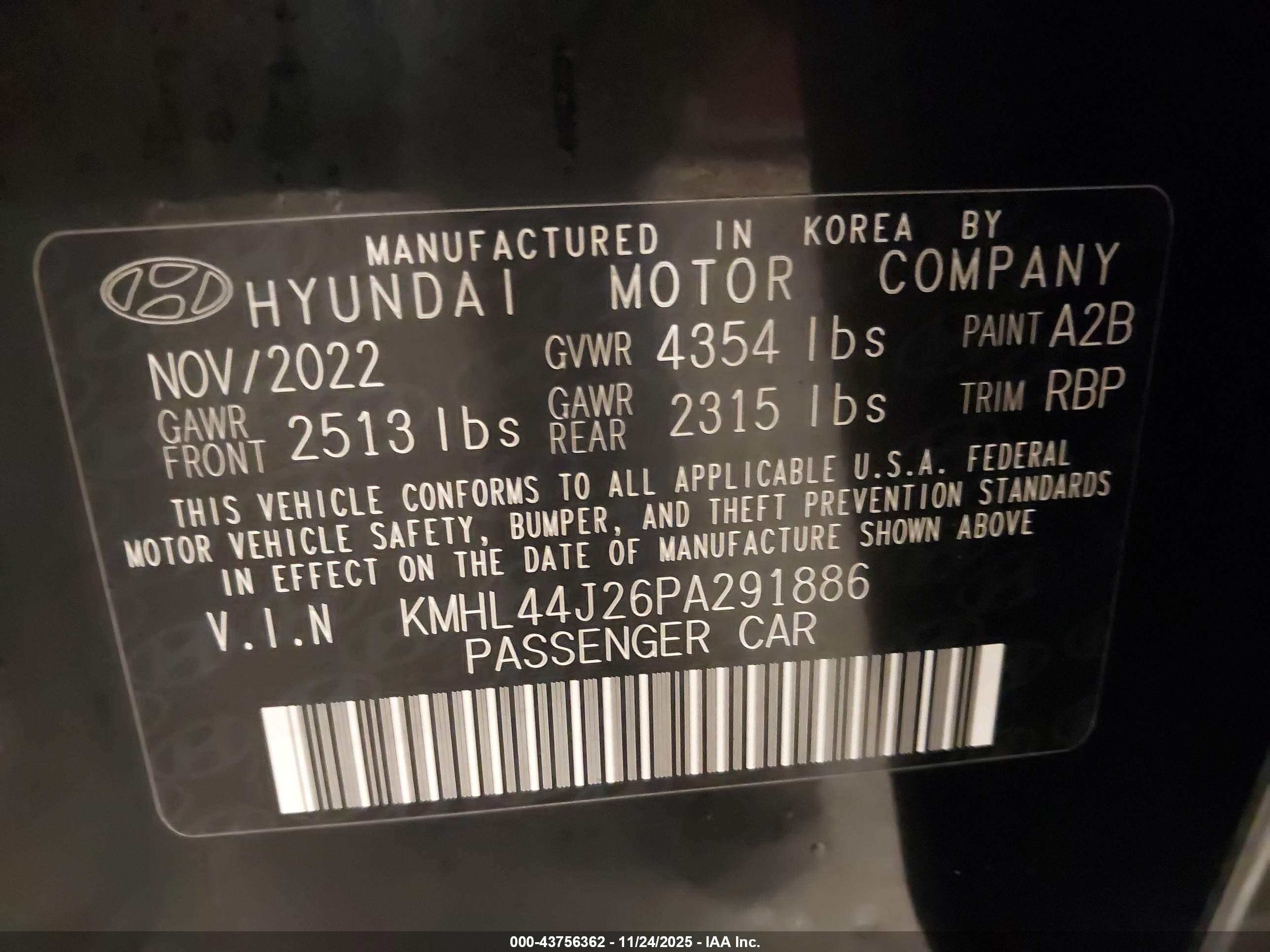 HYUNDAI SONATA image 9