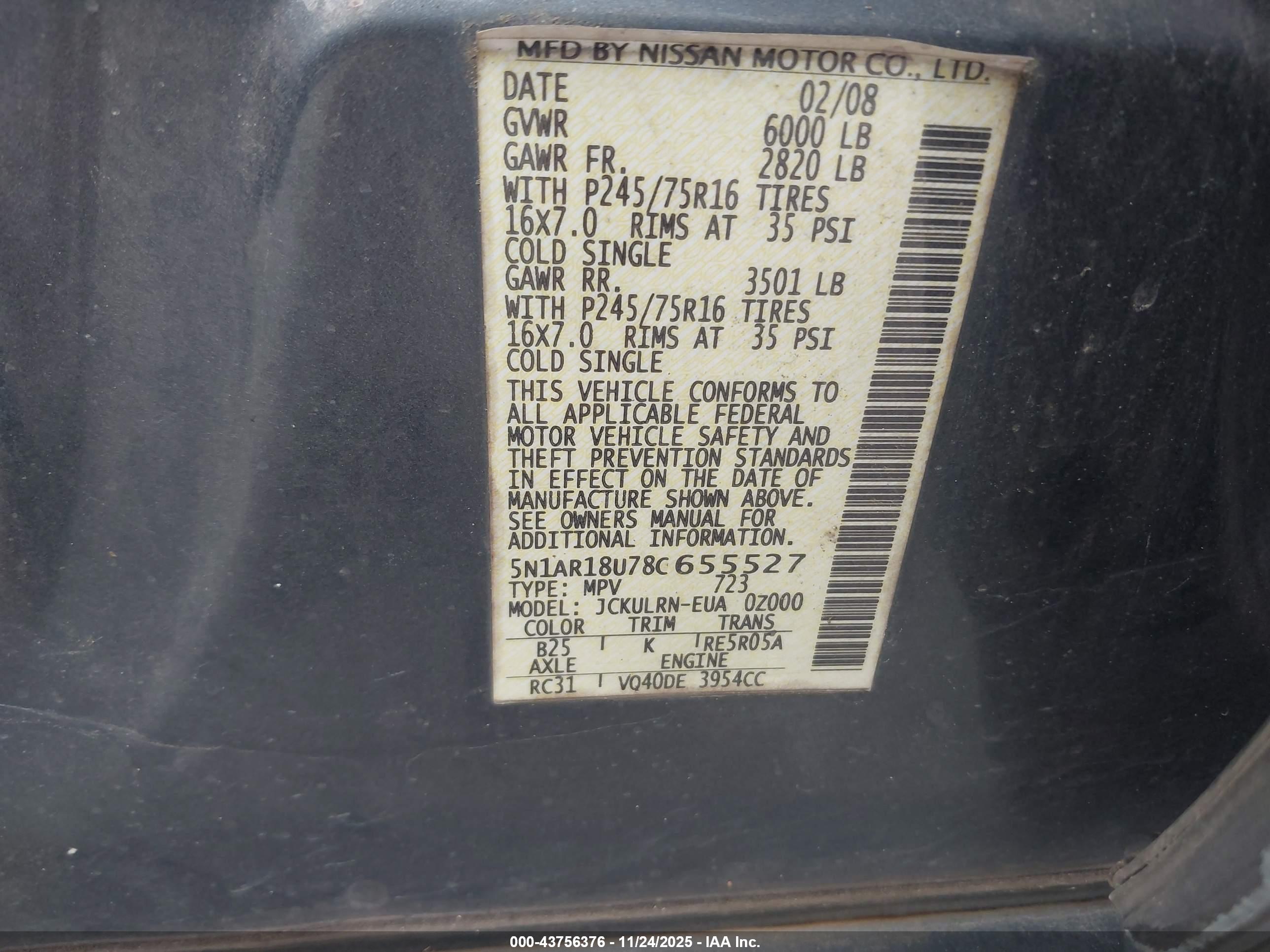 NISSAN PATHFINDER image 9