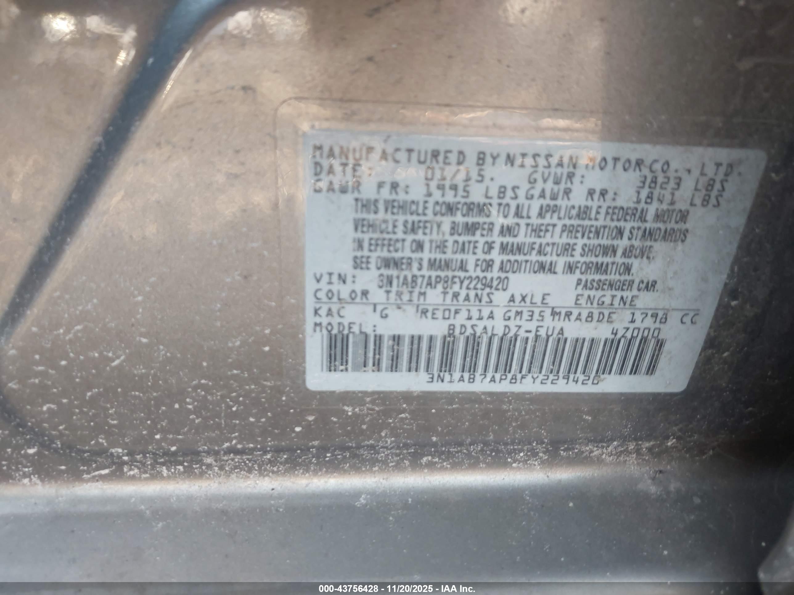 NISSAN SENTRA image 9