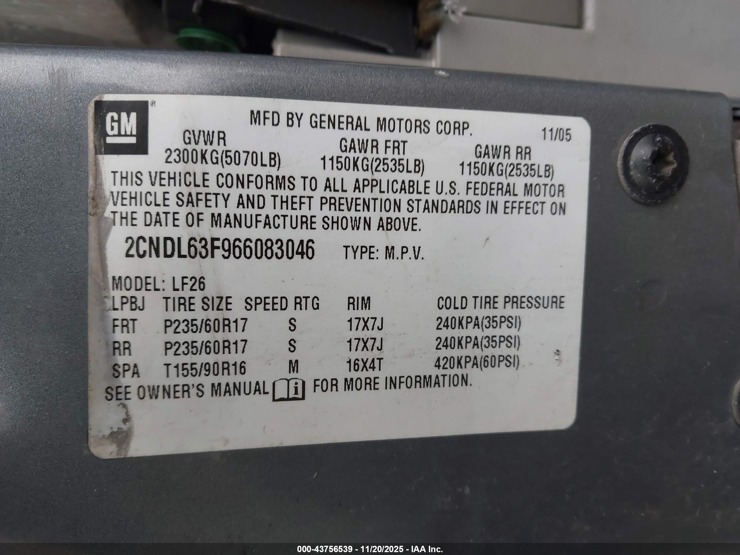 CHEVROLET EQUINOX image 9