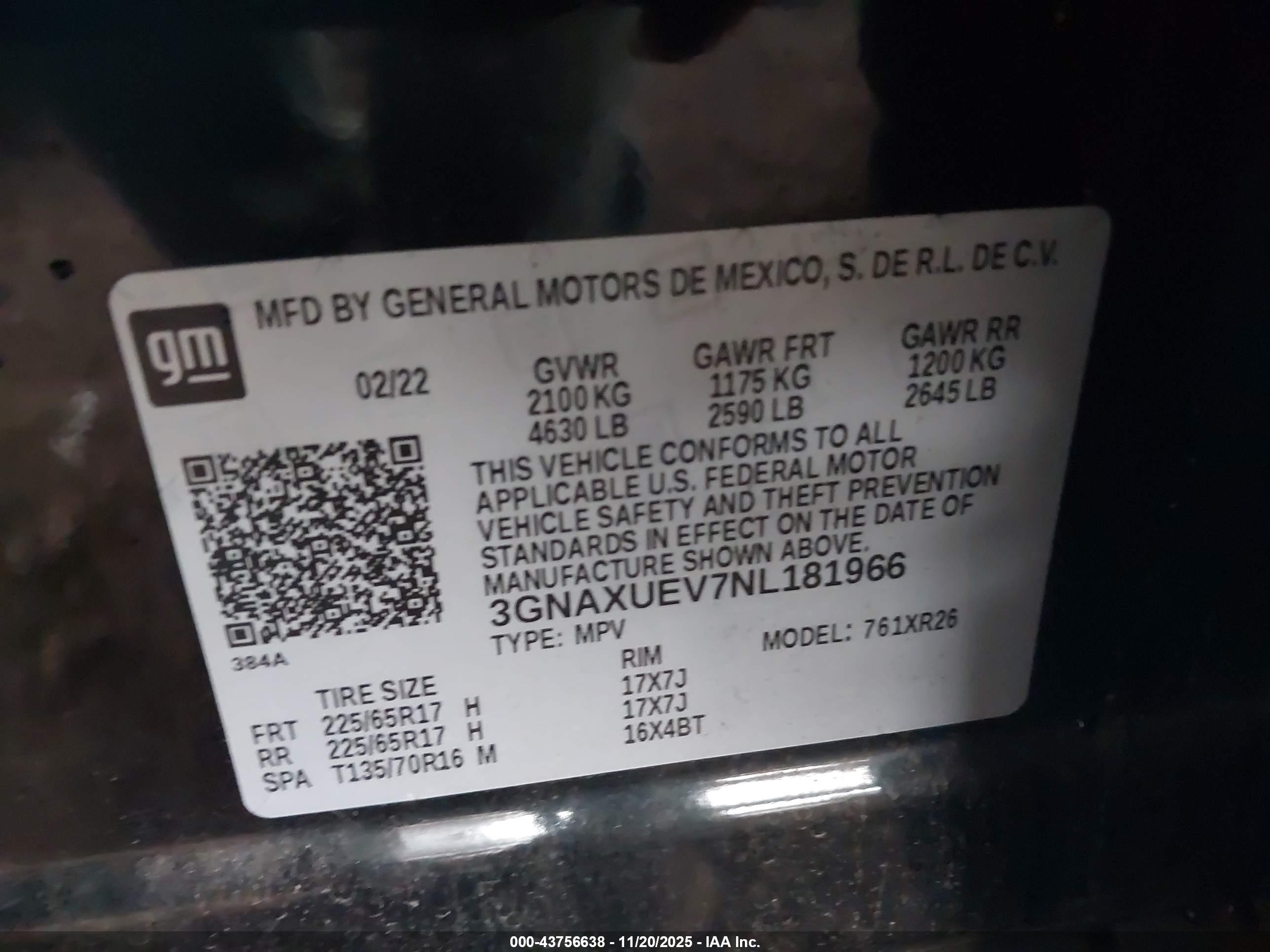 CHEVROLET EQUINOX image 9