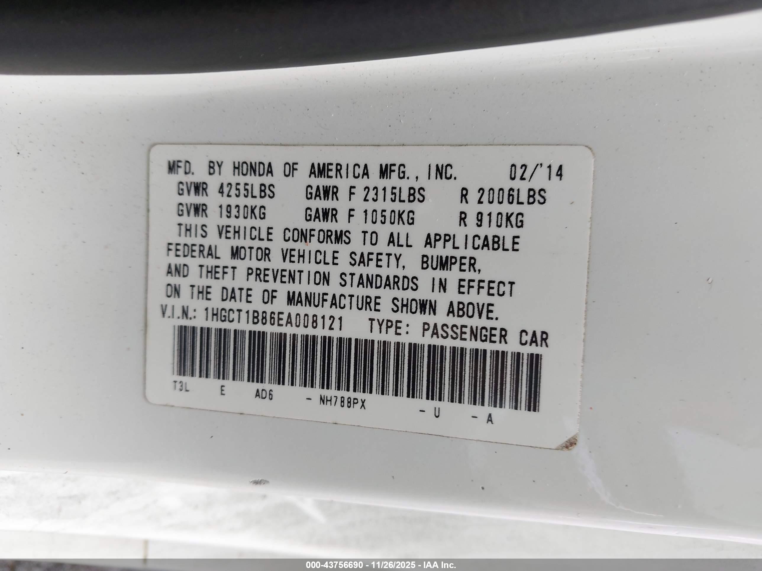 HONDA ACCORD image 9