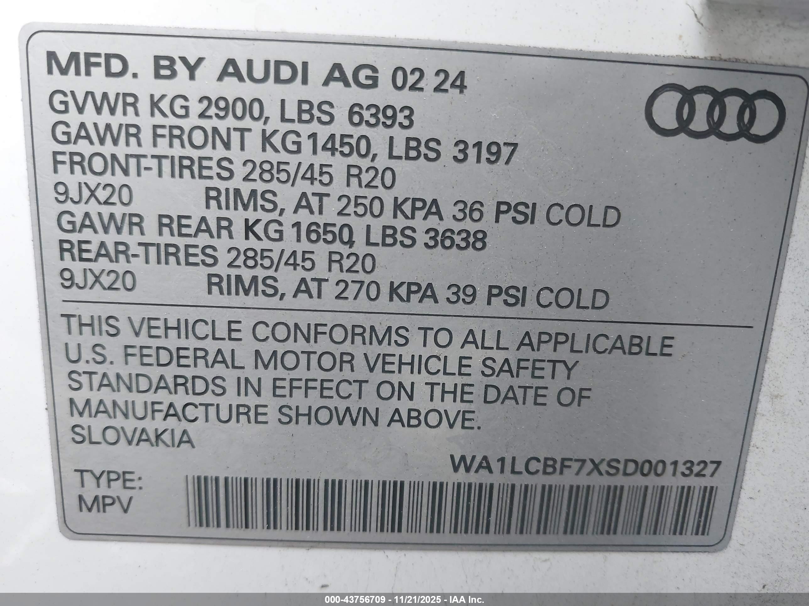 AUDI Q7 image 9