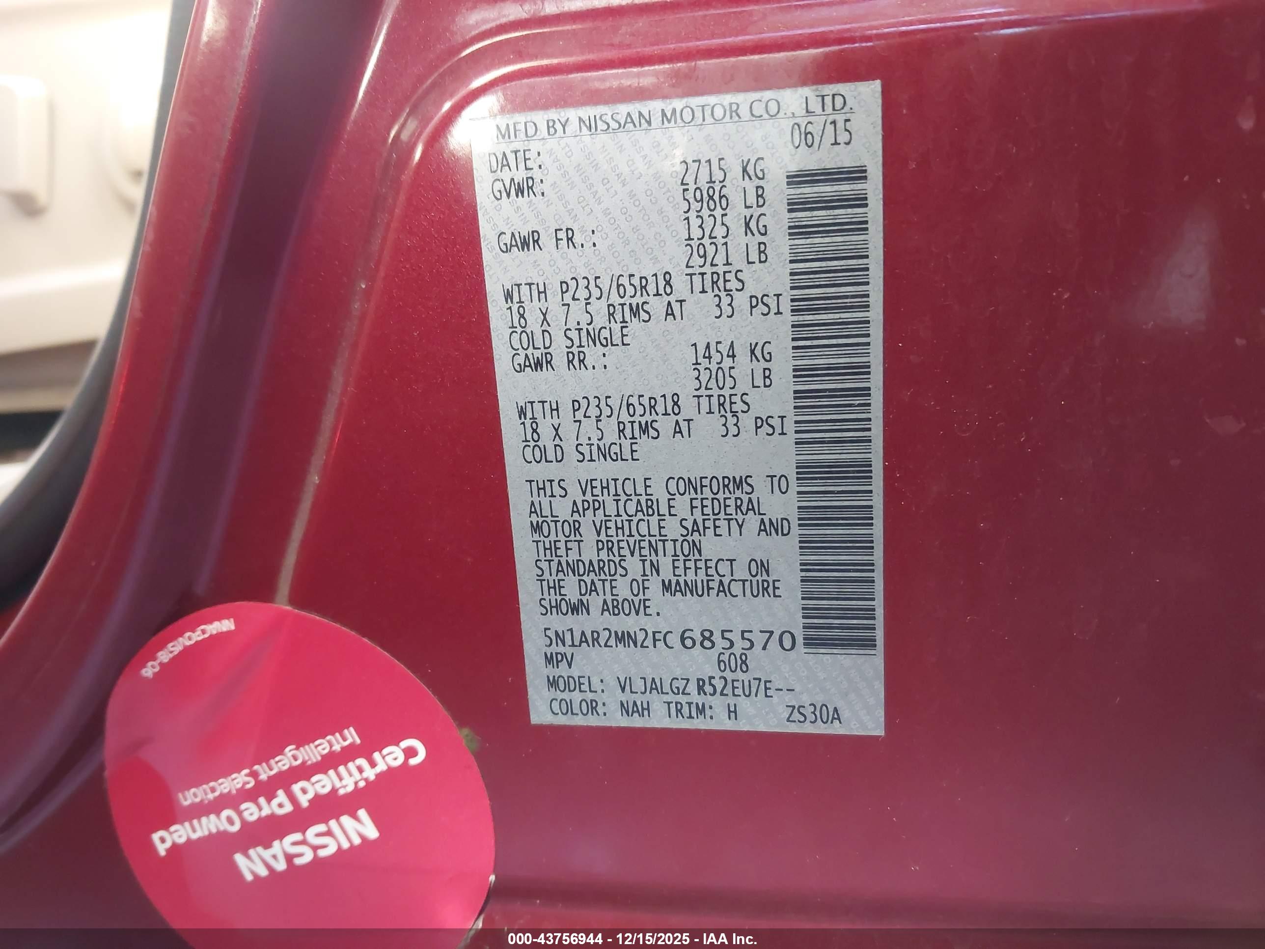 NISSAN PATHFINDER image 9