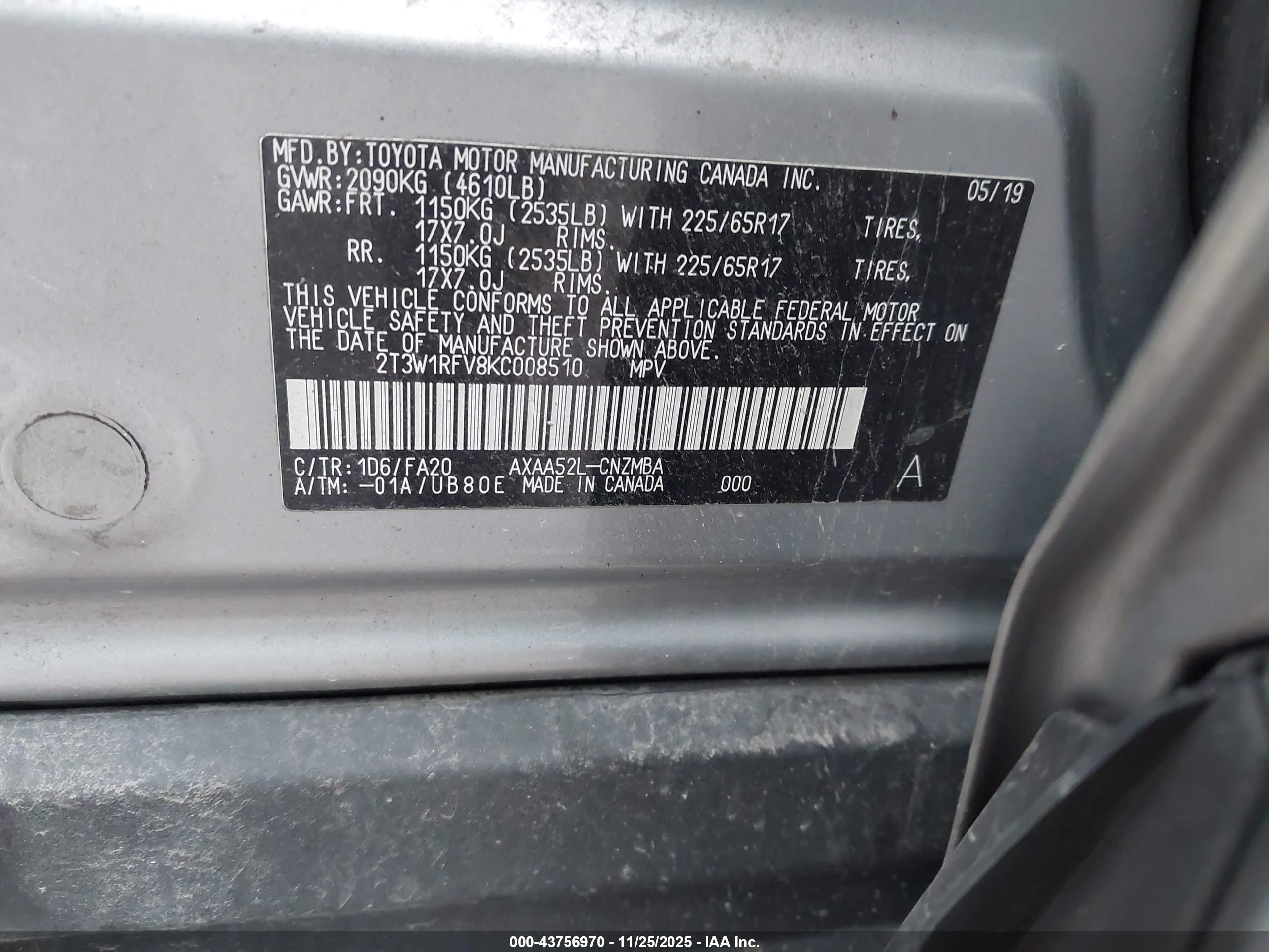TOYOTA RAV4 image 9