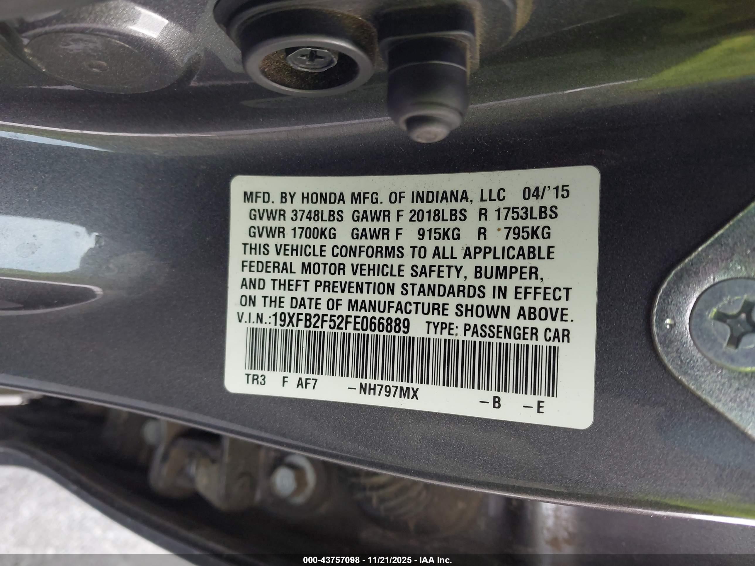 HONDA CIVIC image 9