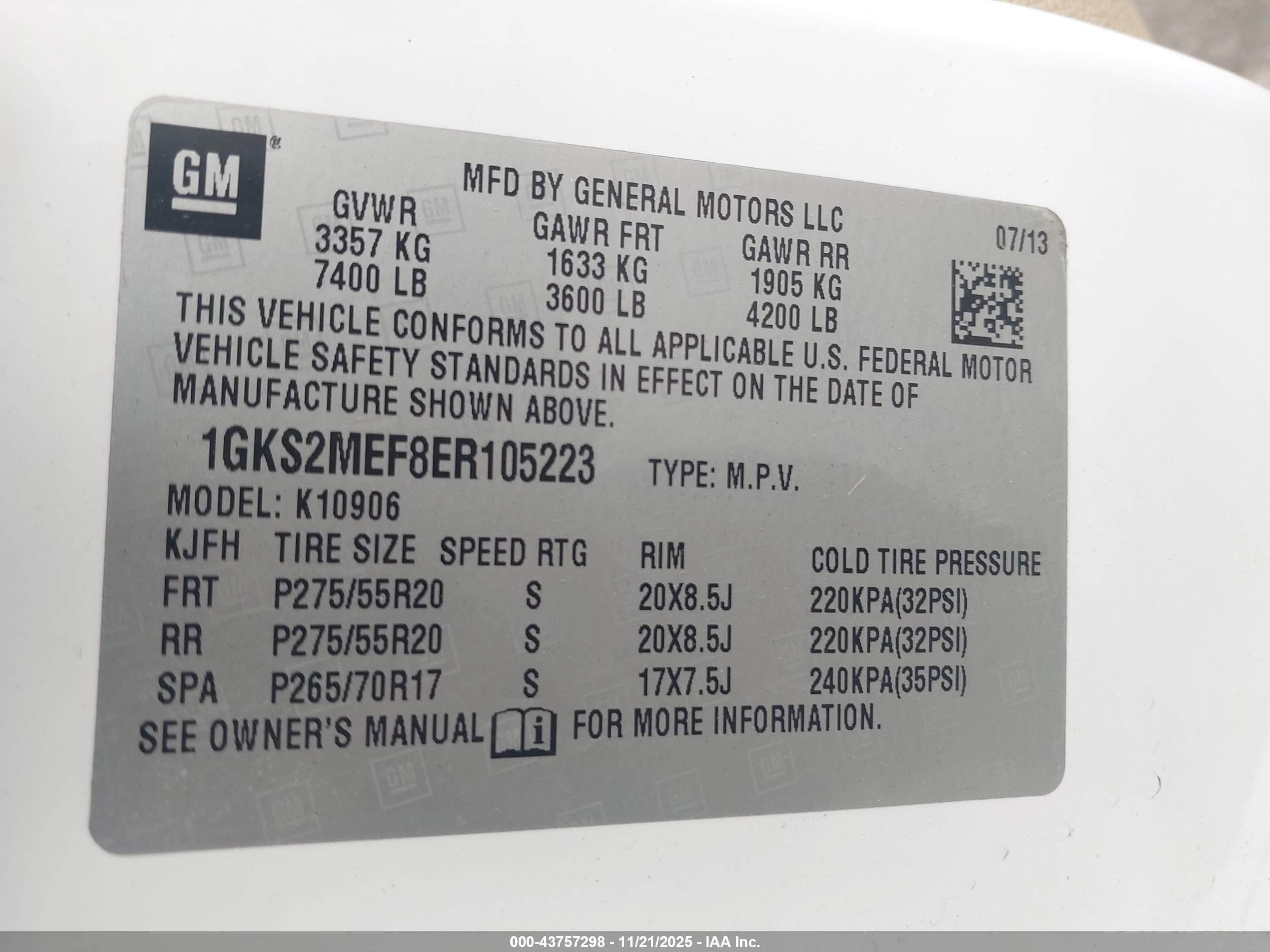 GMC YUKON image 9