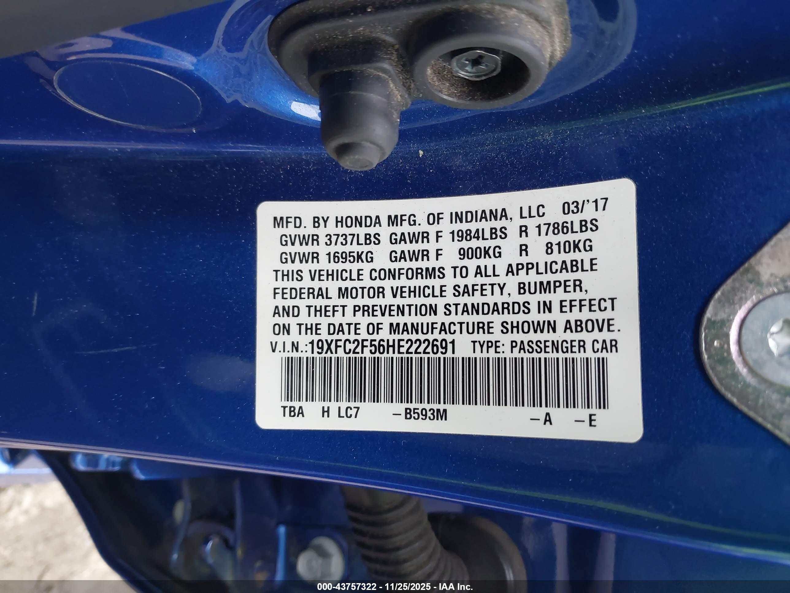 HONDA CIVIC image 9