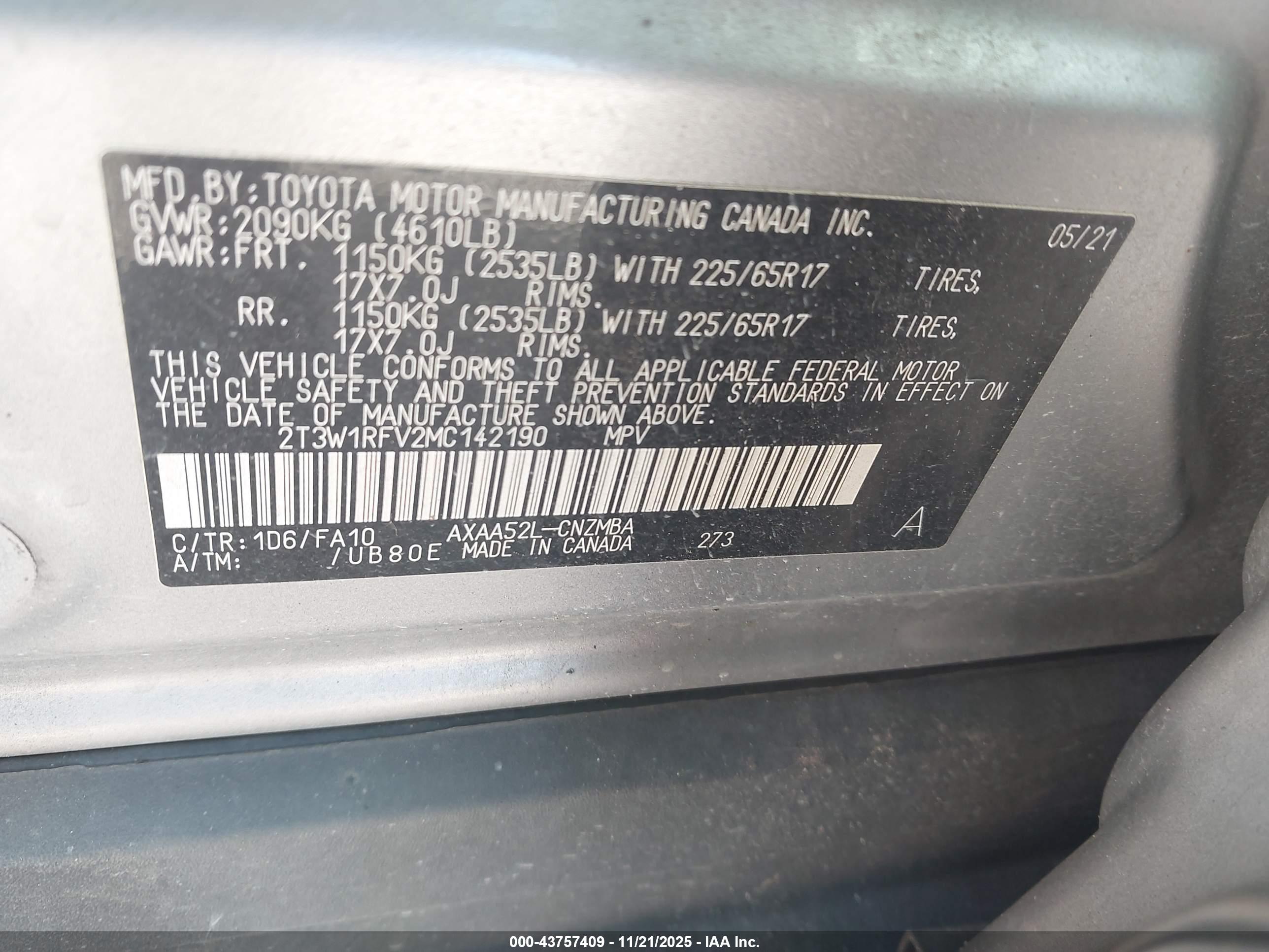 TOYOTA RAV4 image 9