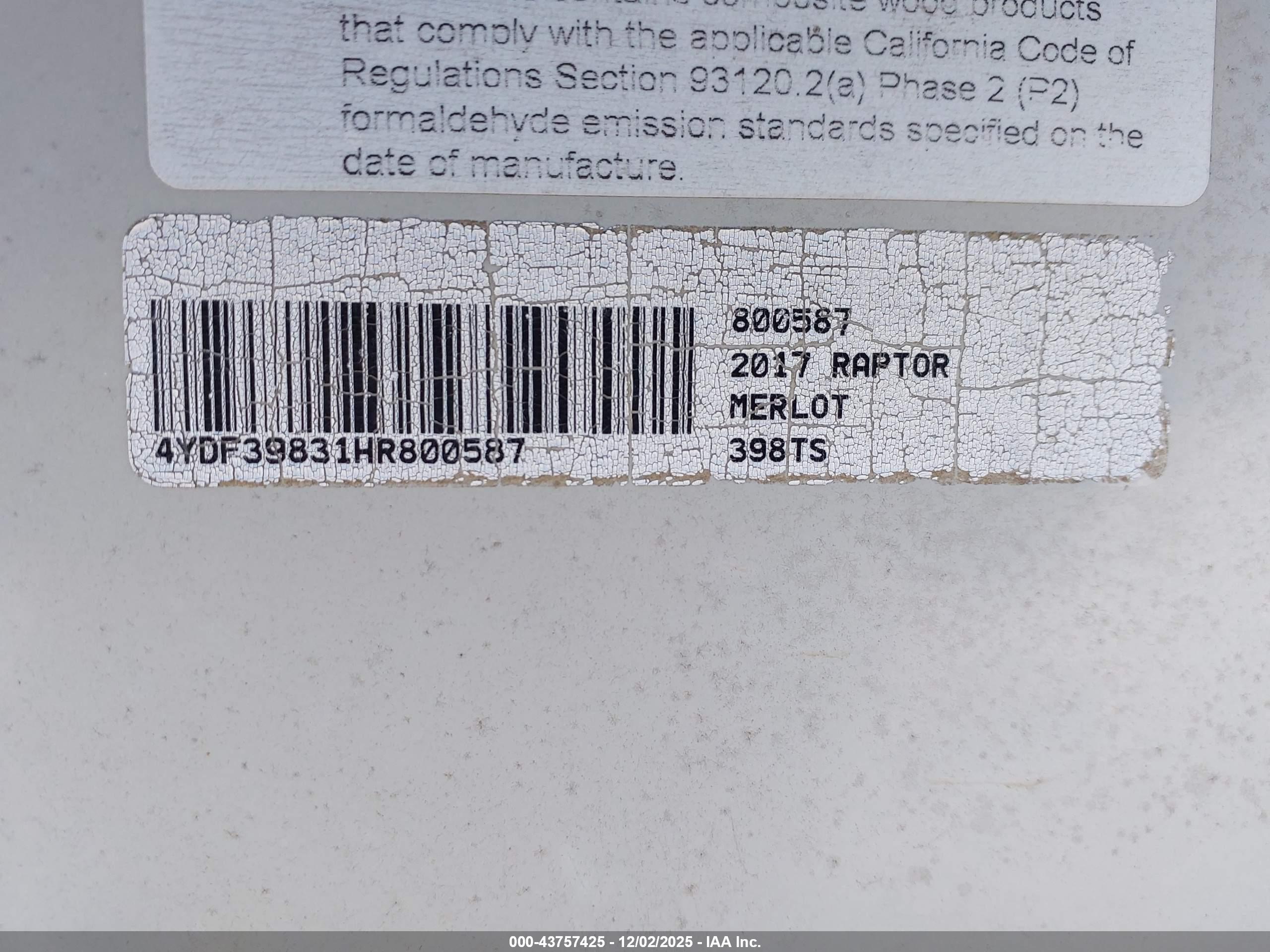 KEYSTONE RAPTOR image 9