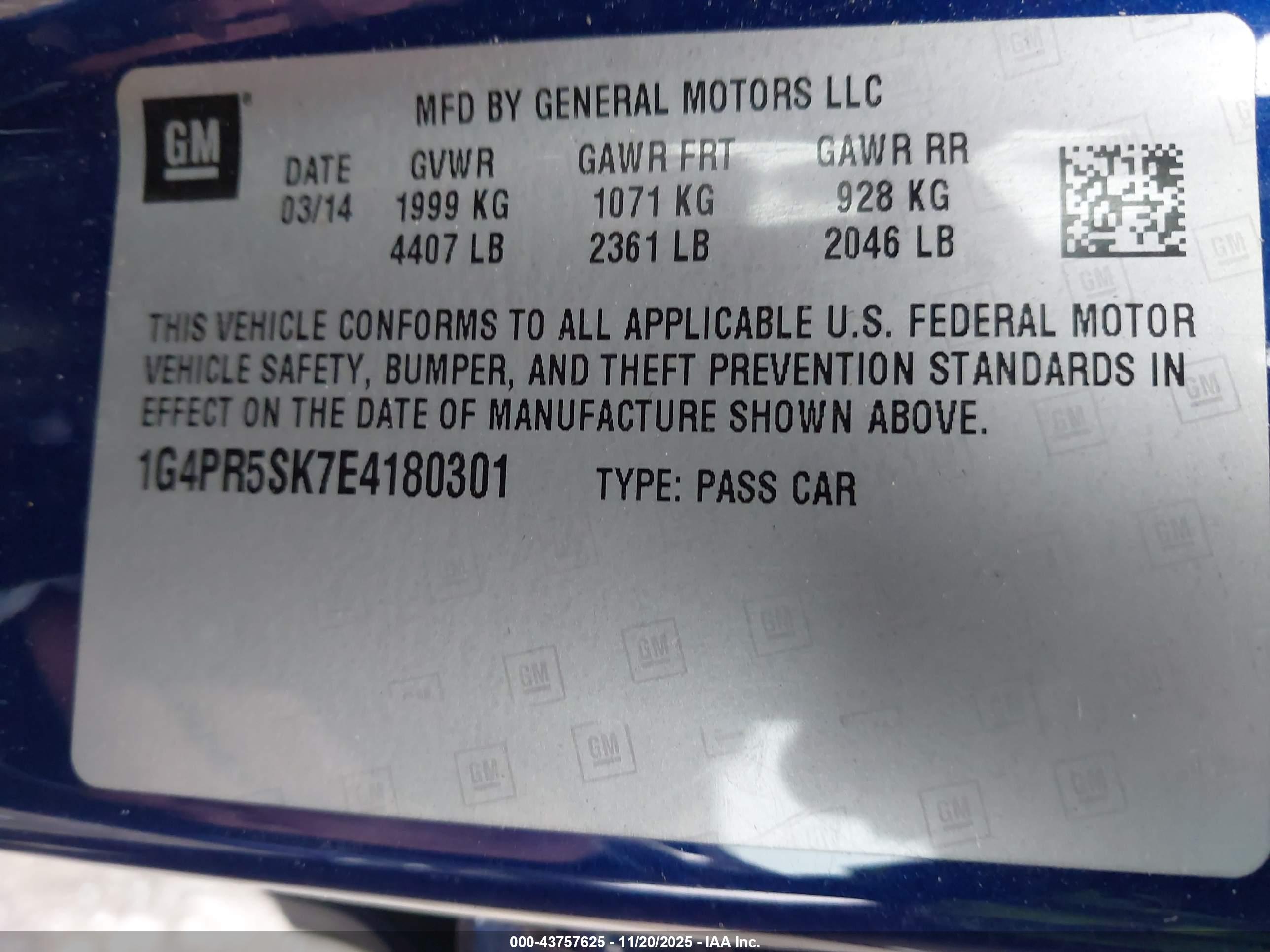 BUICK VERANO image 9