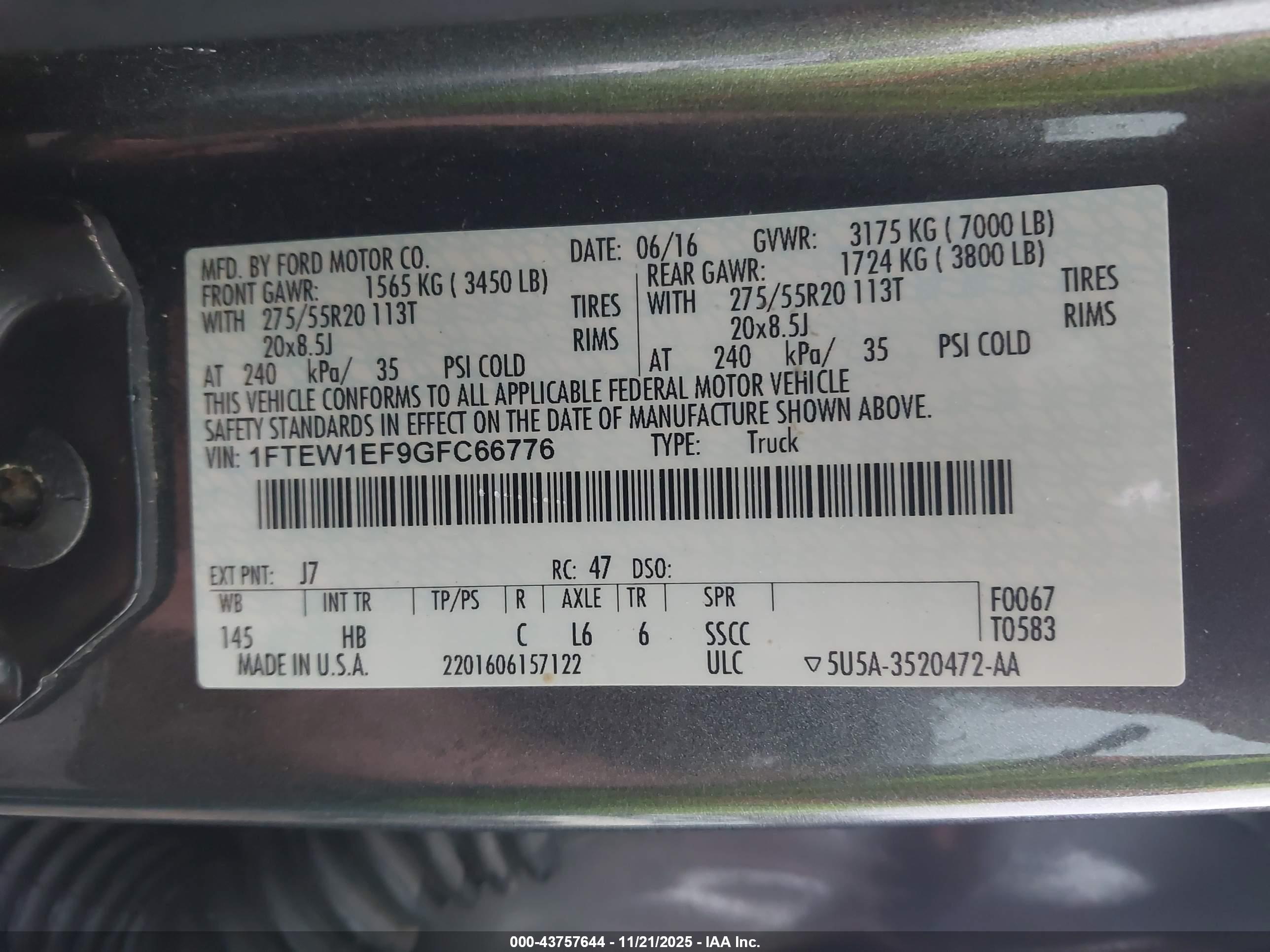 FORD F-150 image 9