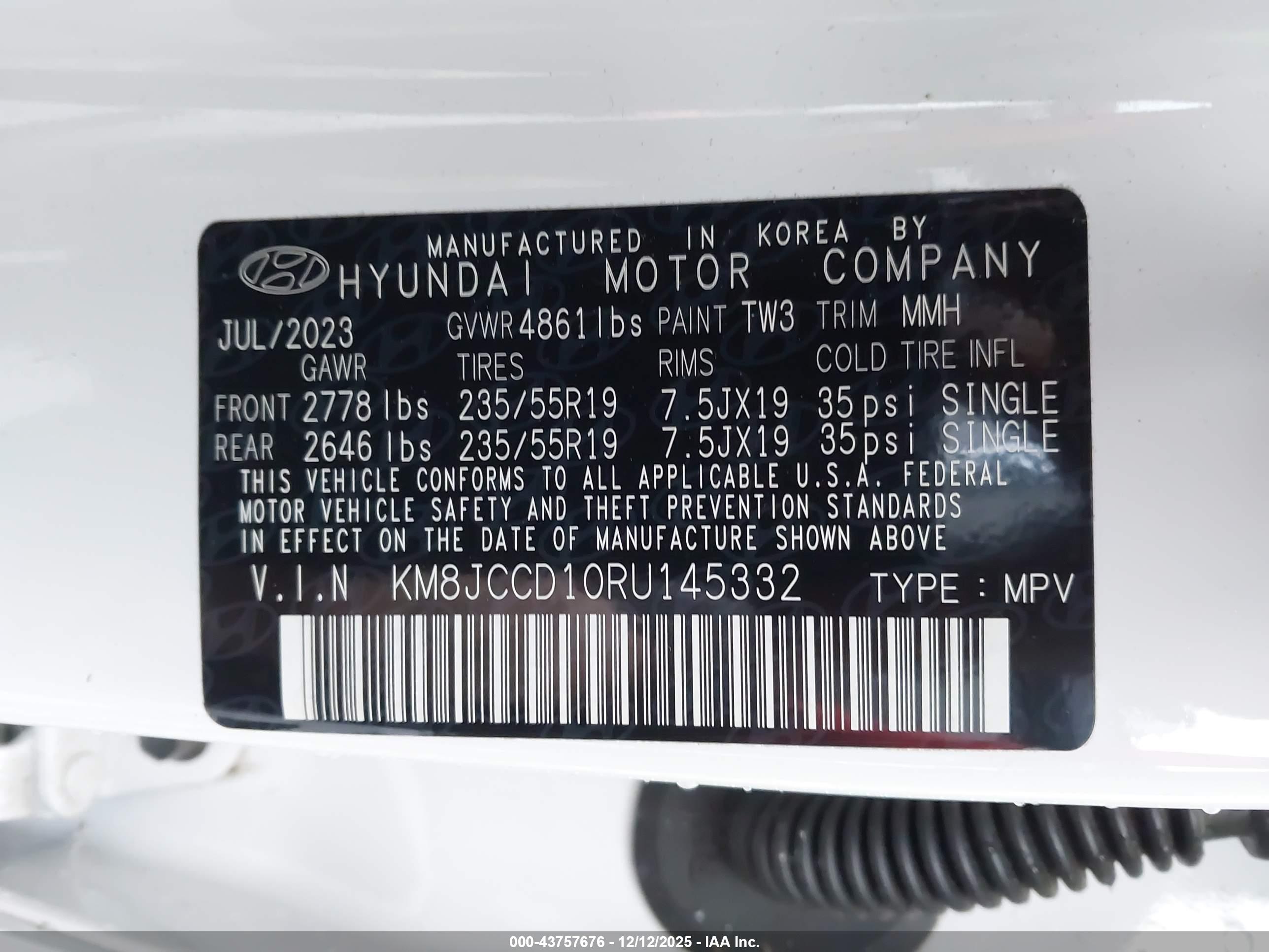 HYUNDAI TUCSON image 9