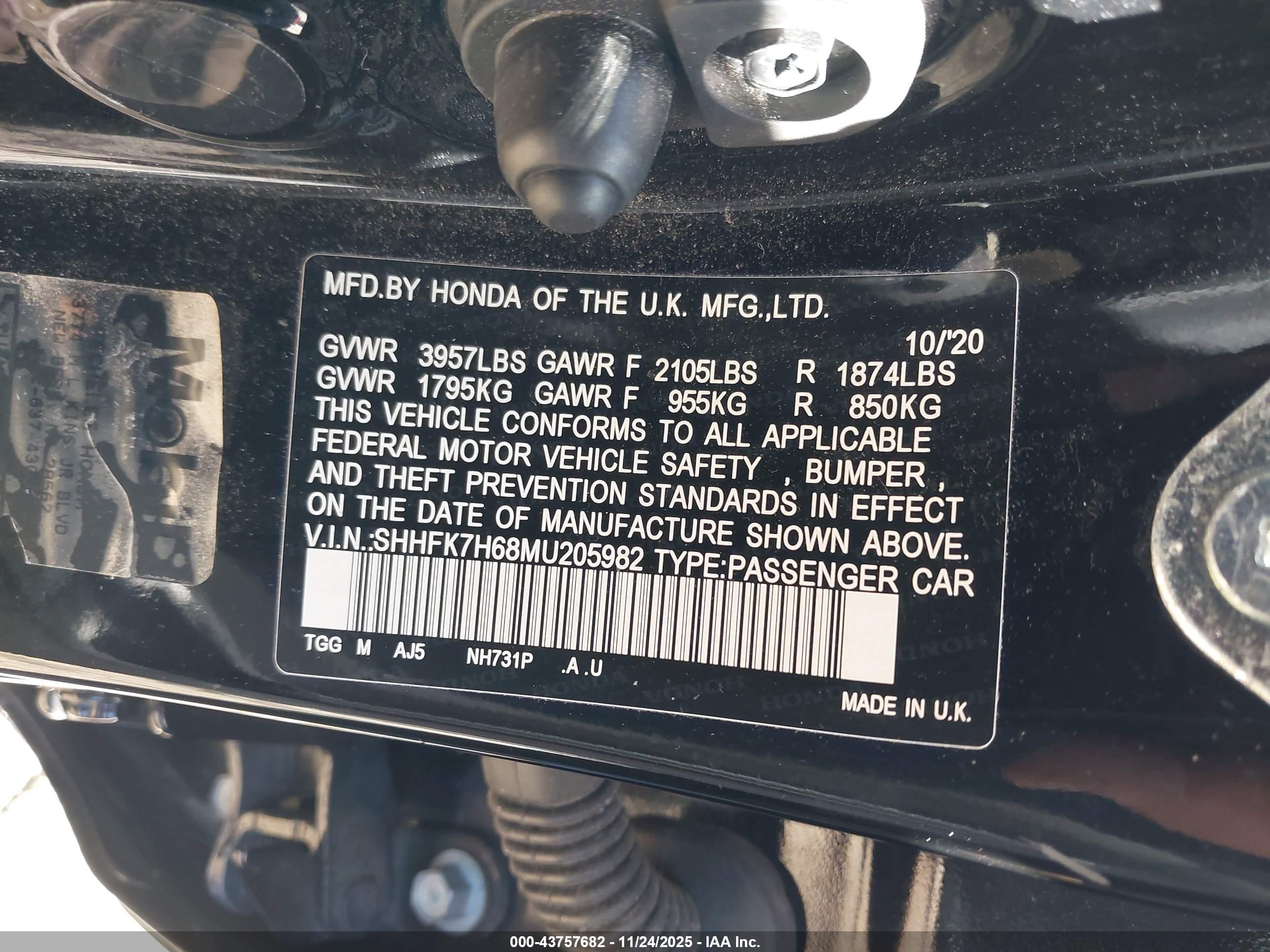 HONDA CIVIC image 9