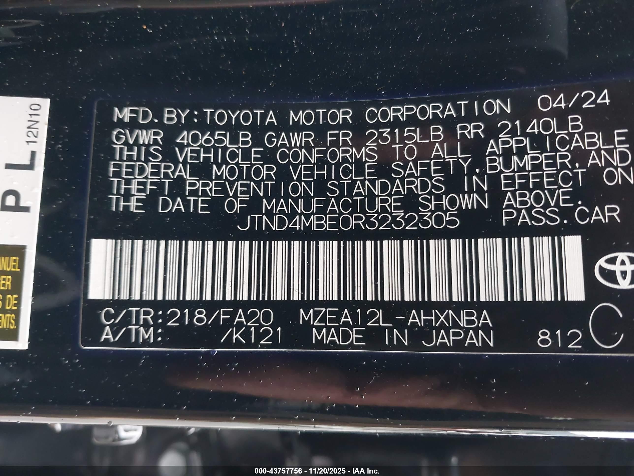 TOYOTA COROLLA image 9