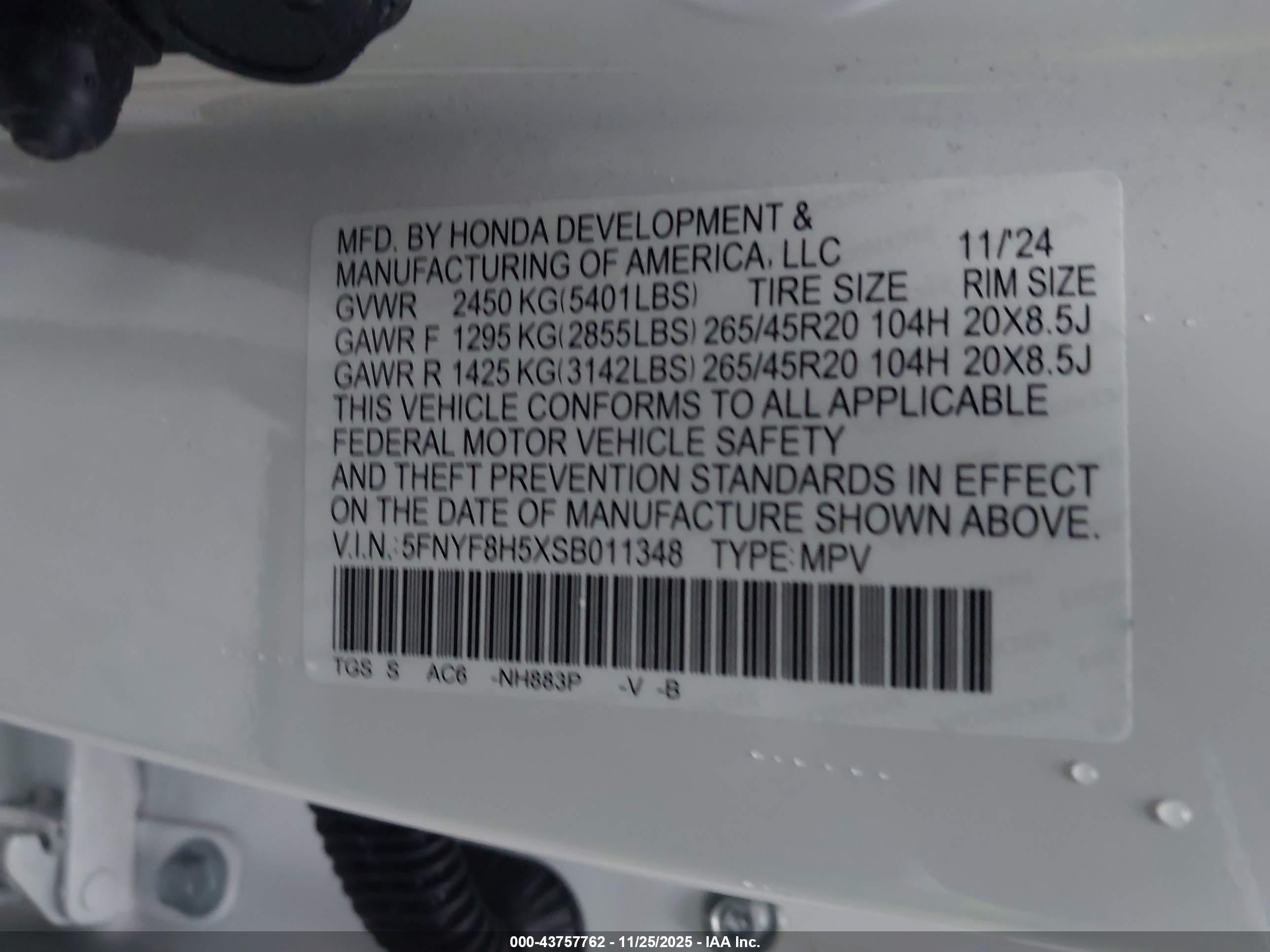 HONDA PASSPORT image 9