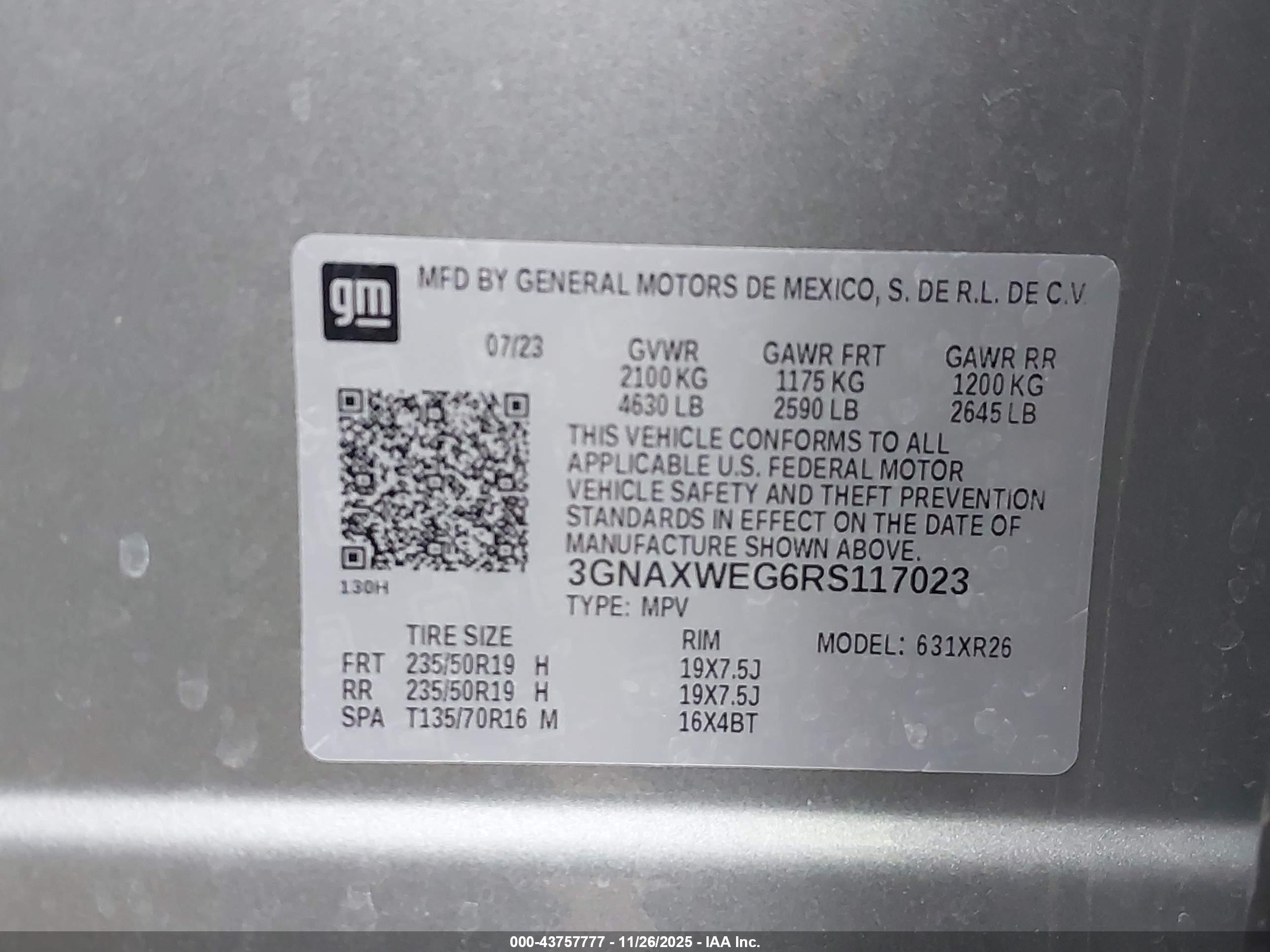 CHEVROLET EQUINOX image 9