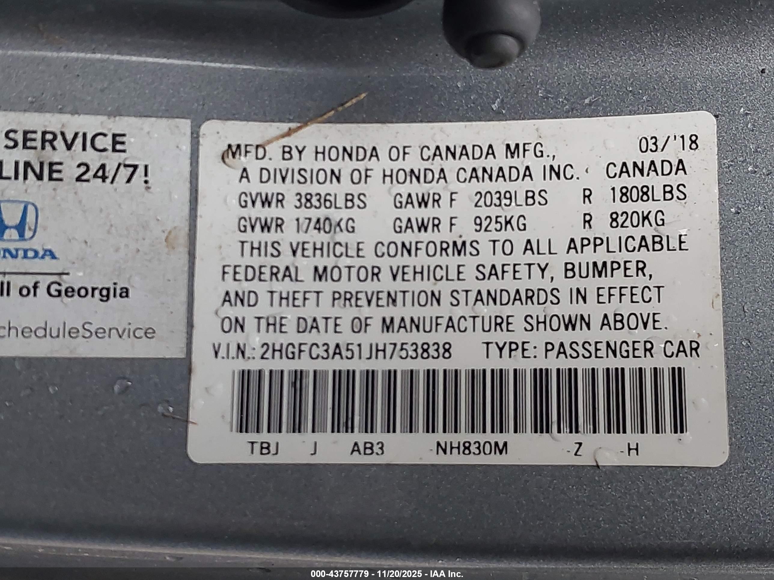 HONDA CIVIC image 9