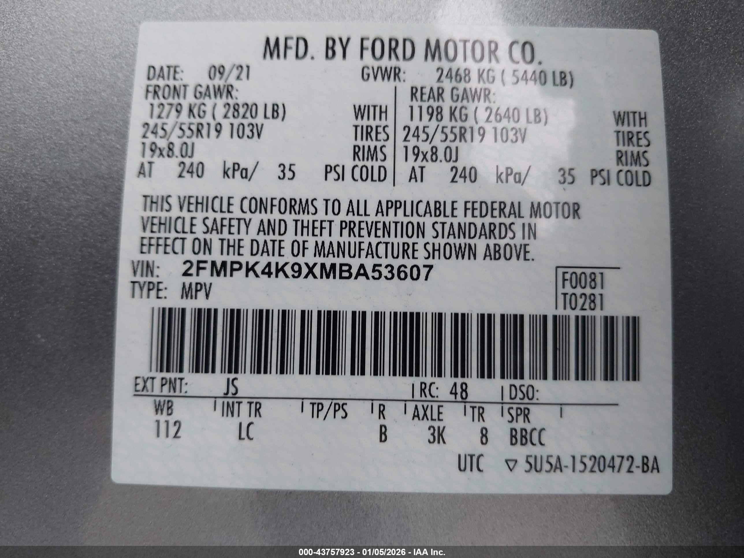 FORD EDGE image 9