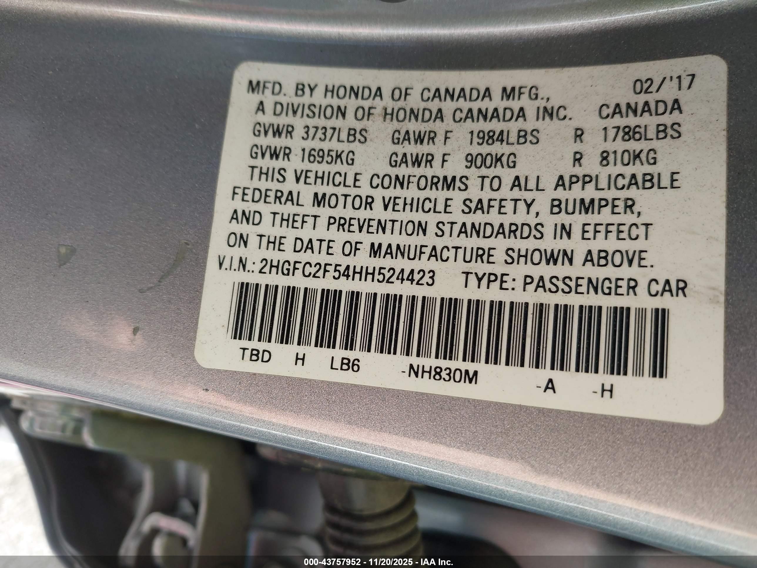 HONDA CIVIC image 9