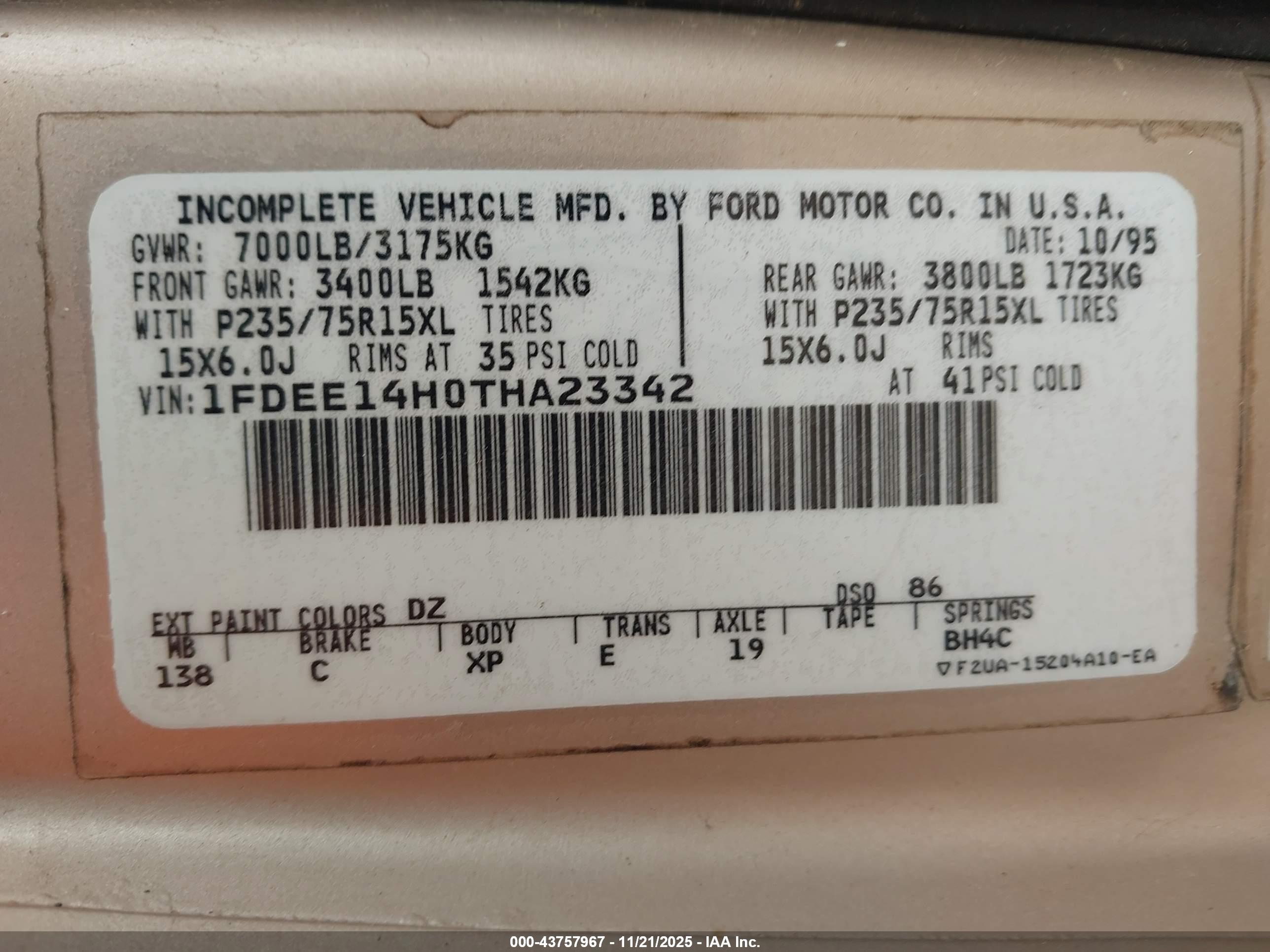 FORD ECONOLINE image 9